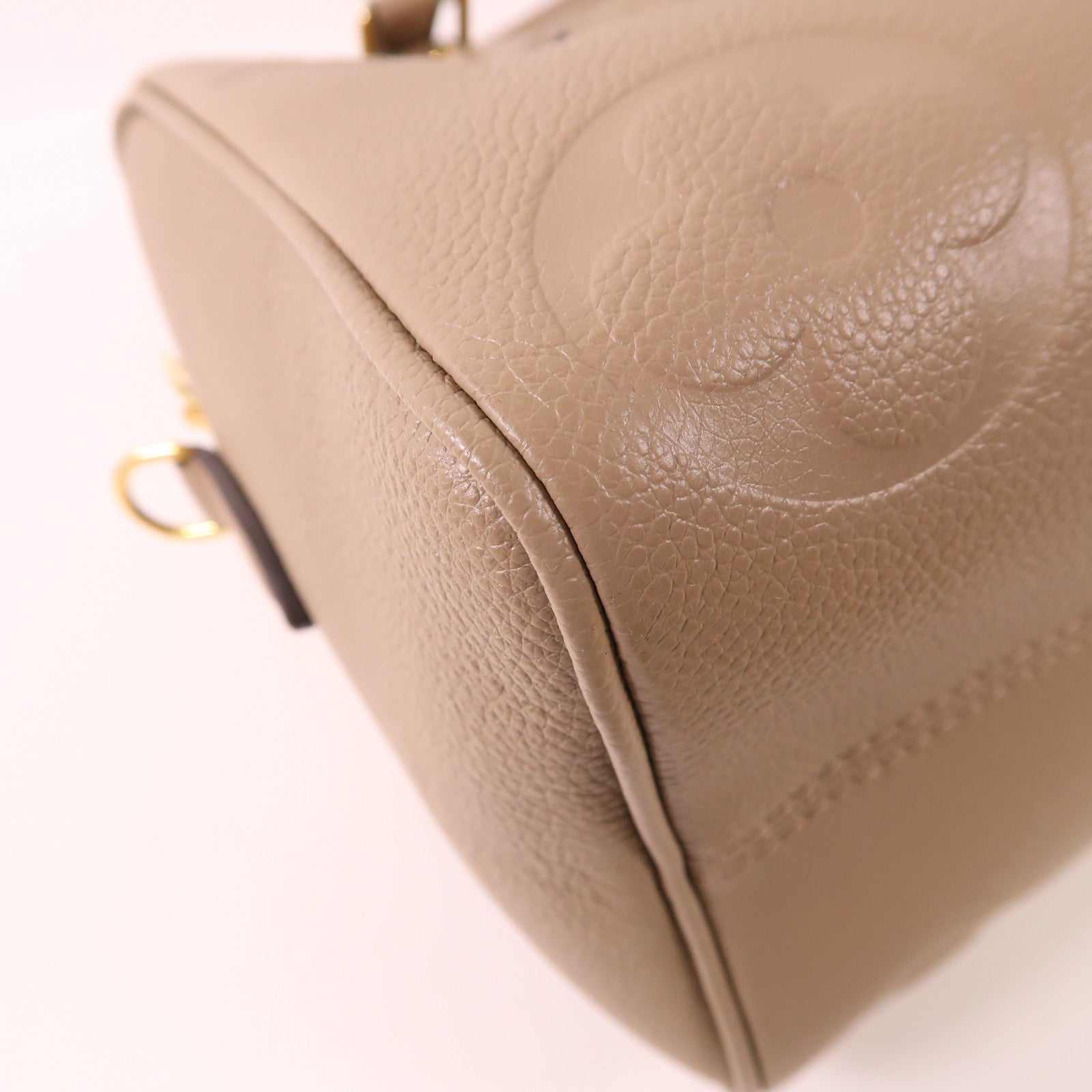 LOUIS VUITTON Monogram Empreinte Speedy Bandouliere 25金扣手挽肩背兩用袋