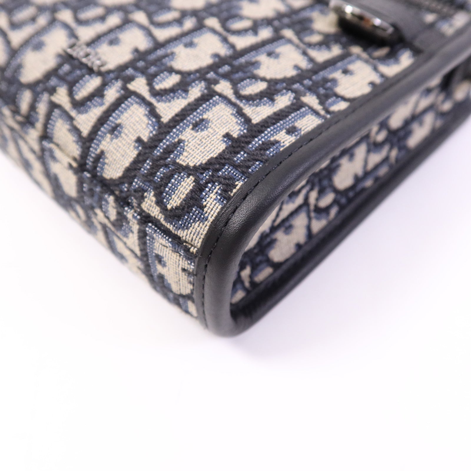 Dior 【激減優惠】帆布/牛皮皮革Safari Shoulder銀扣肩背袋