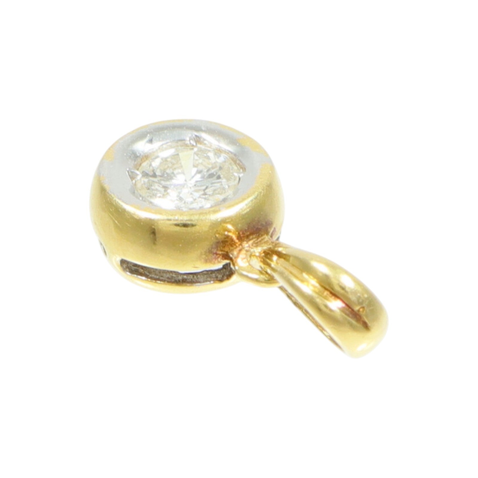 JEWELRY 18K黃金/白金Diamond Pendant鑽石吊墜