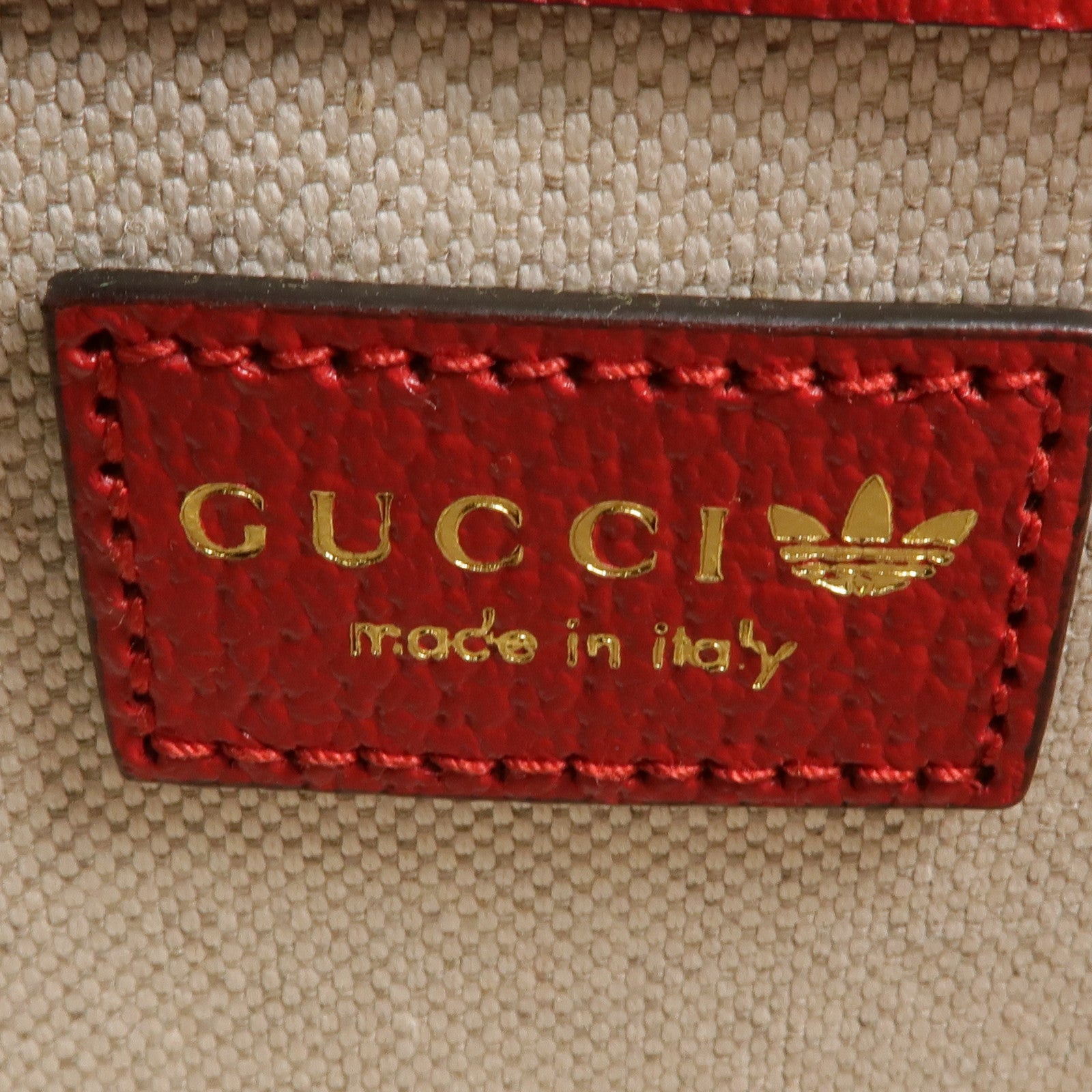 GUCCI 牛皮皮革Gucci x Adidas Horsebit 1955金扣肩背袋