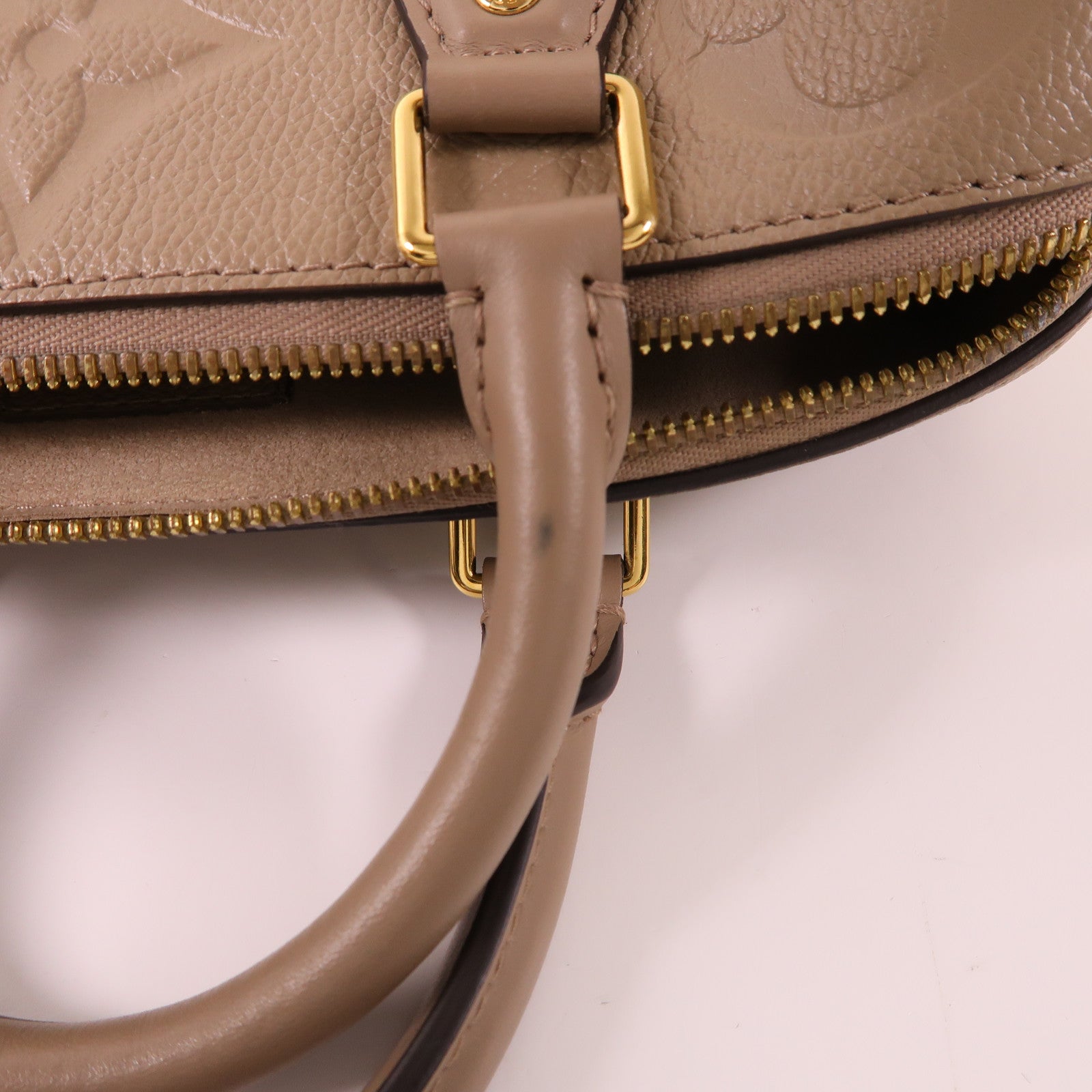 LOUIS VUITTON Monogram Empreinte Speedy Bandouliere 25金扣手挽肩背兩用袋