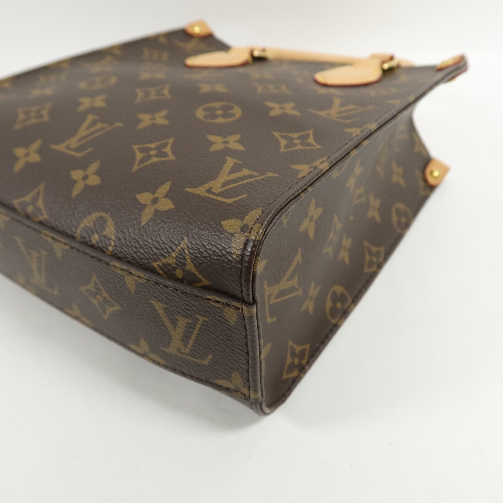 LOUIS VUITTON Monogram Sac Plat BB手挽肩背兩用袋