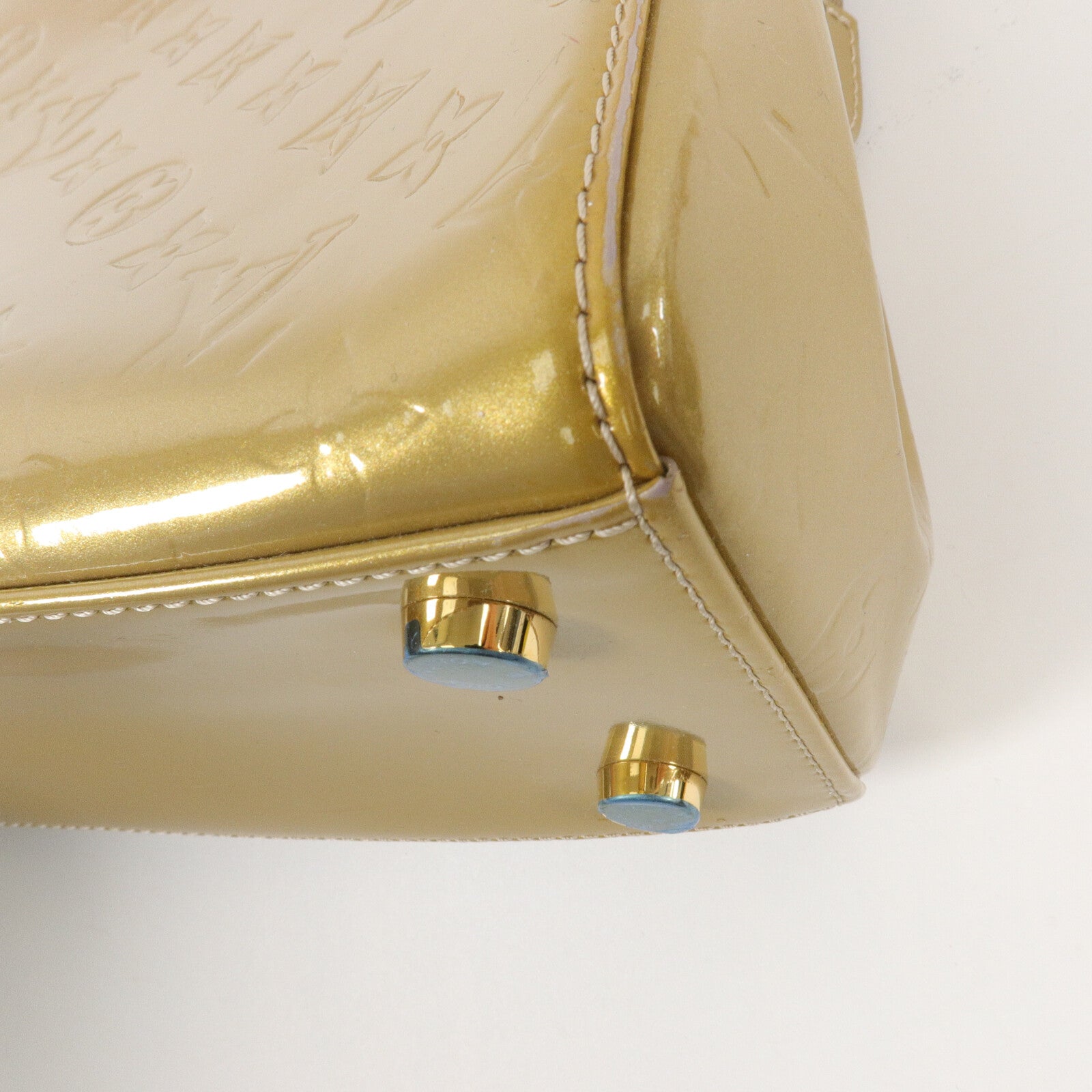 LOUIS VUITTON Monogram Vernis Brea MM手挽肩背兩用袋