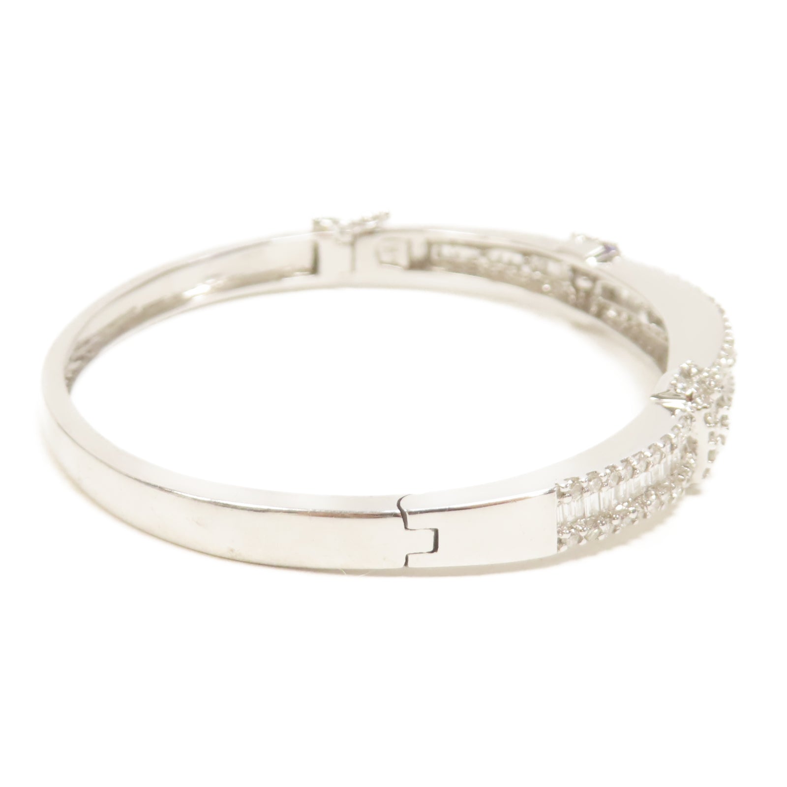 JEWELRY 18K白金Diamond Bangle鑽石手鐲