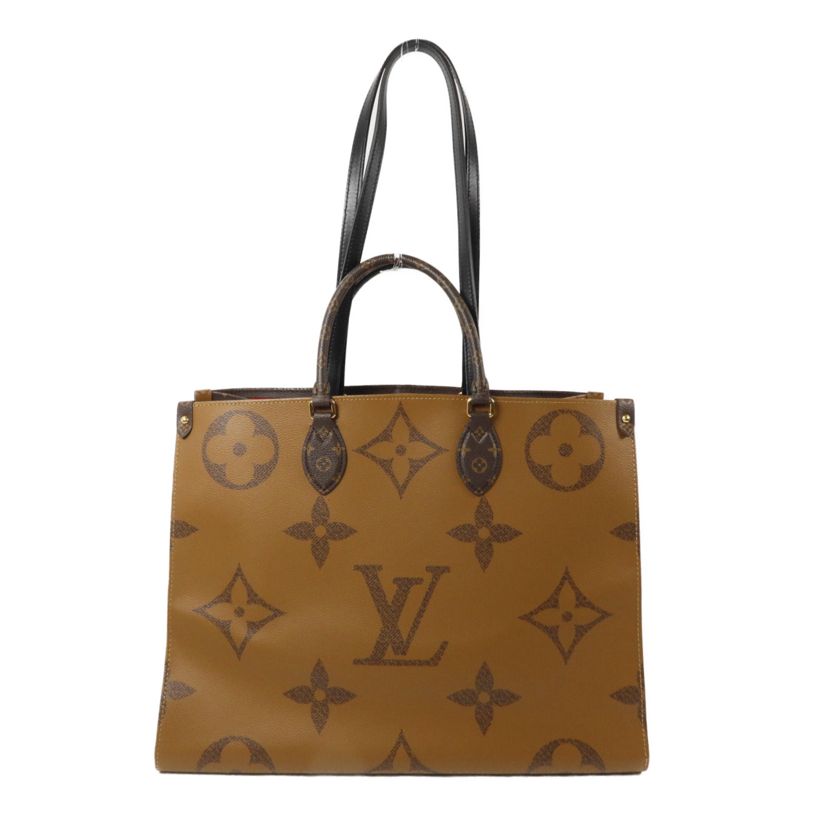 LOUIS VUITTON Monogram Giant On The Go MM手挽肩背兩用袋