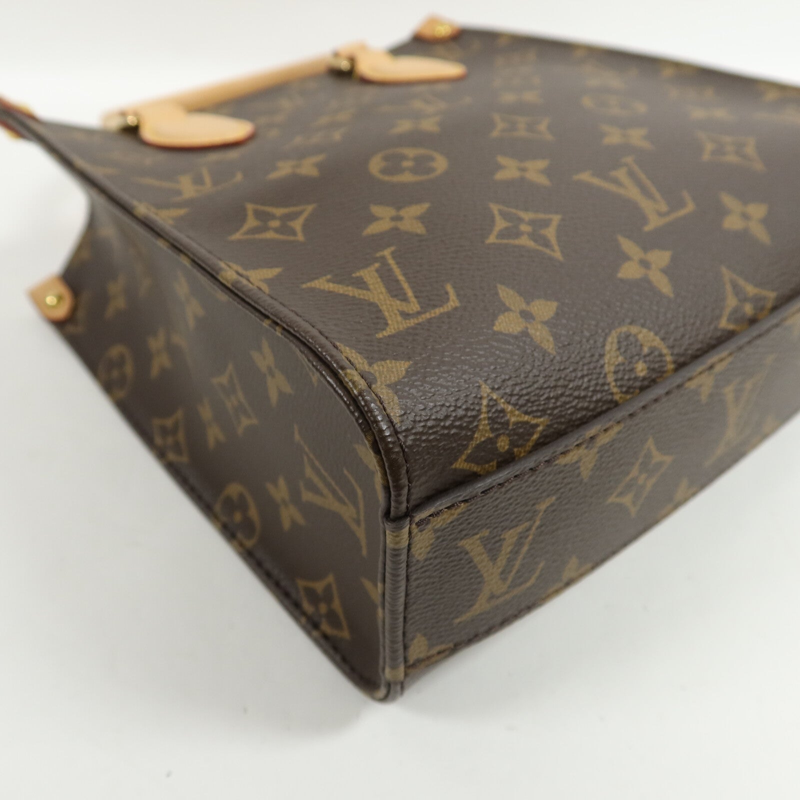 LOUIS VUITTON Monogram Sac Plat BB手挽肩背兩用袋