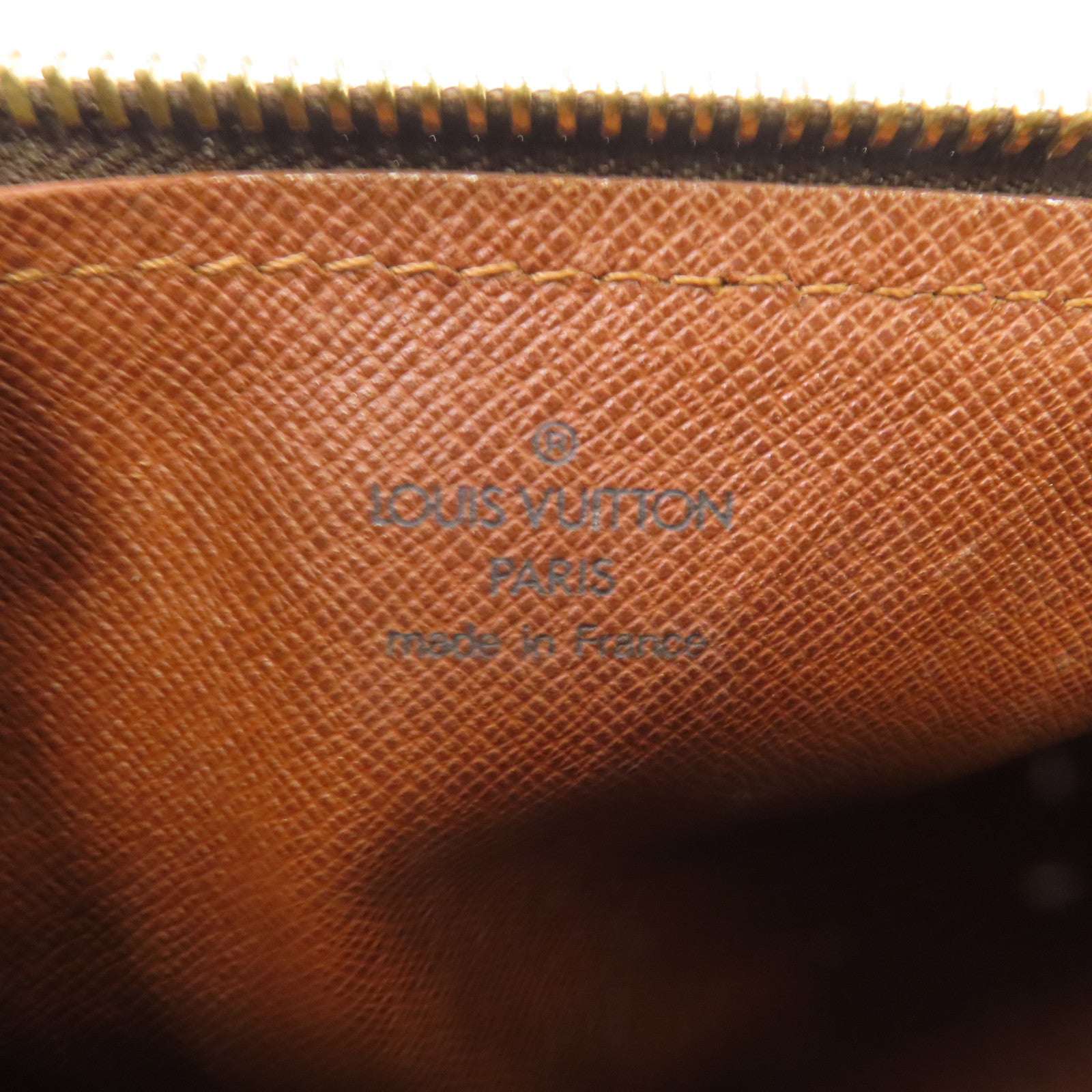 LOUIS VUITTON 【激減優惠】Monogram Papillon PM金扣肩背袋棕色