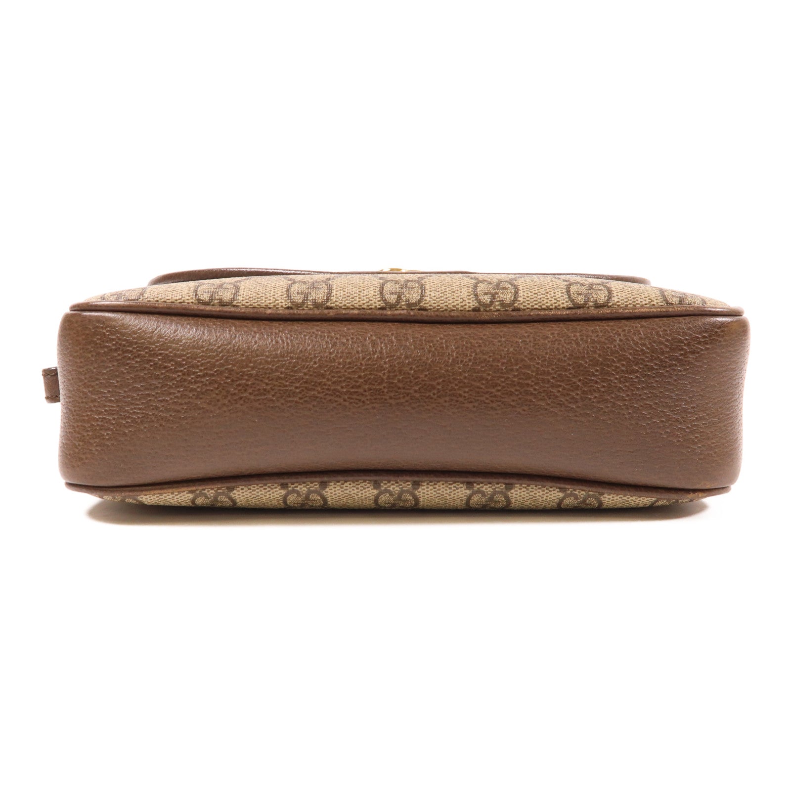 GUCCI 塗層帆布Shoulder Bag金扣肩背袋