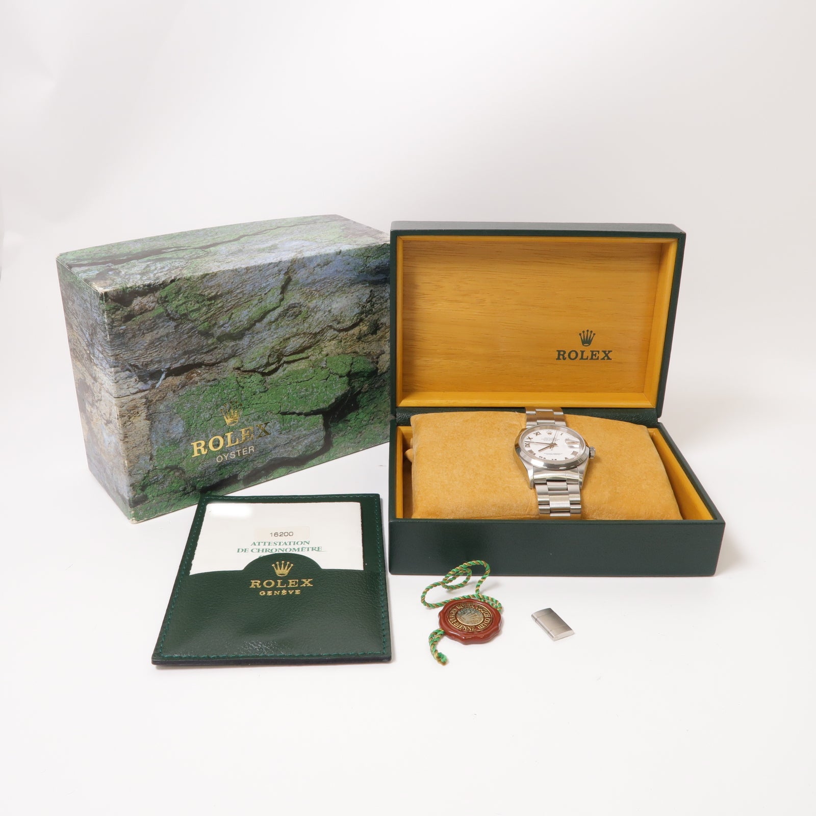 ROLEX Datejust不鏽鋼手錶自動機芯白色