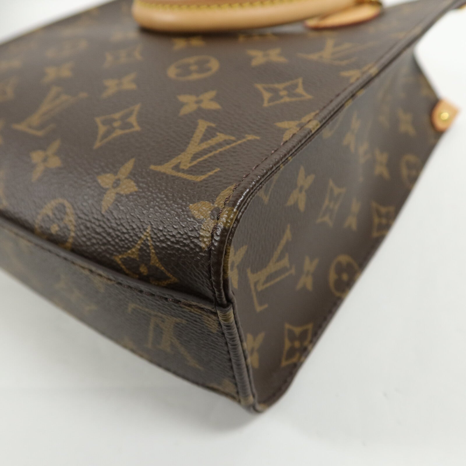 LOUIS VUITTON Monogram Sac Plat BB手挽肩背兩用袋