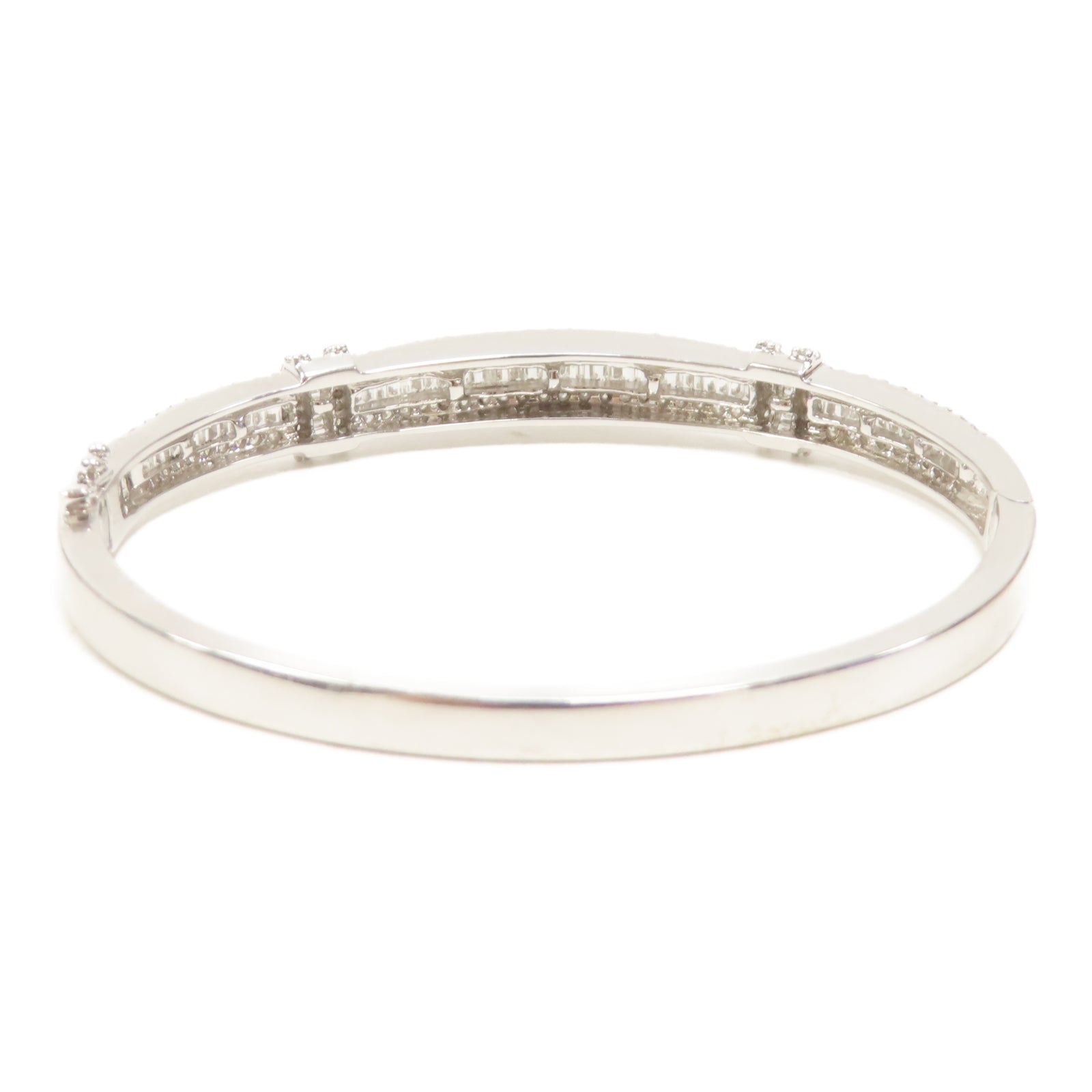 JEWELRY 18K白金Diamond Bangle鑽石手鐲