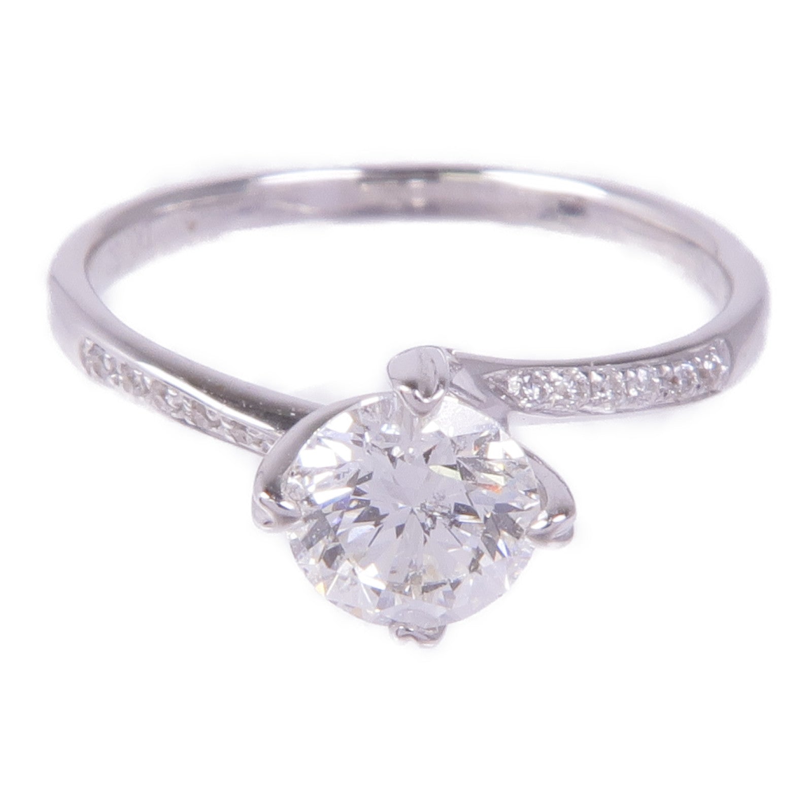JEWELRY 18K白金Diamond Ring鑽石戒指US#4.25