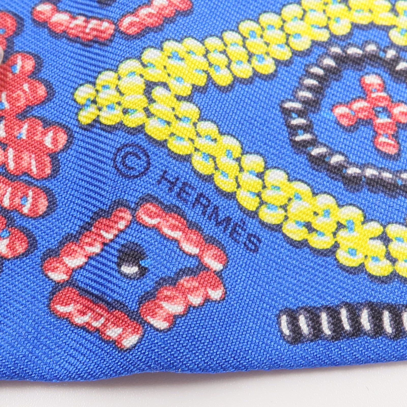 HERMES 絲質Twilly絲巾