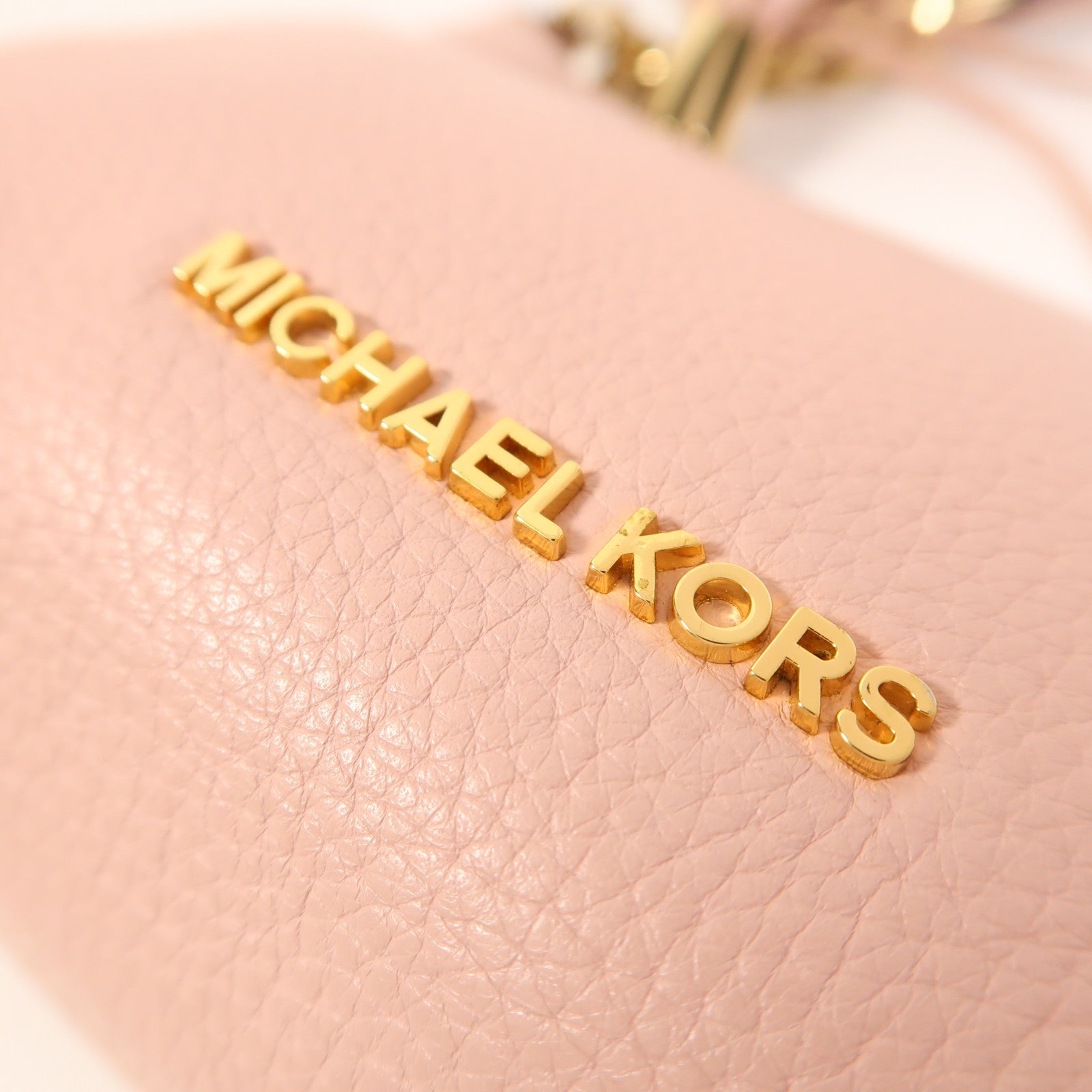 Michael Kors 【激減優惠】牛皮皮革Shoulder Bag金扣肩背袋