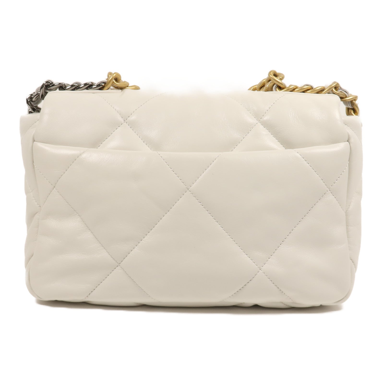 CHANEL 羊皮皮革Chanel 19 Small手挽肩背兩用袋