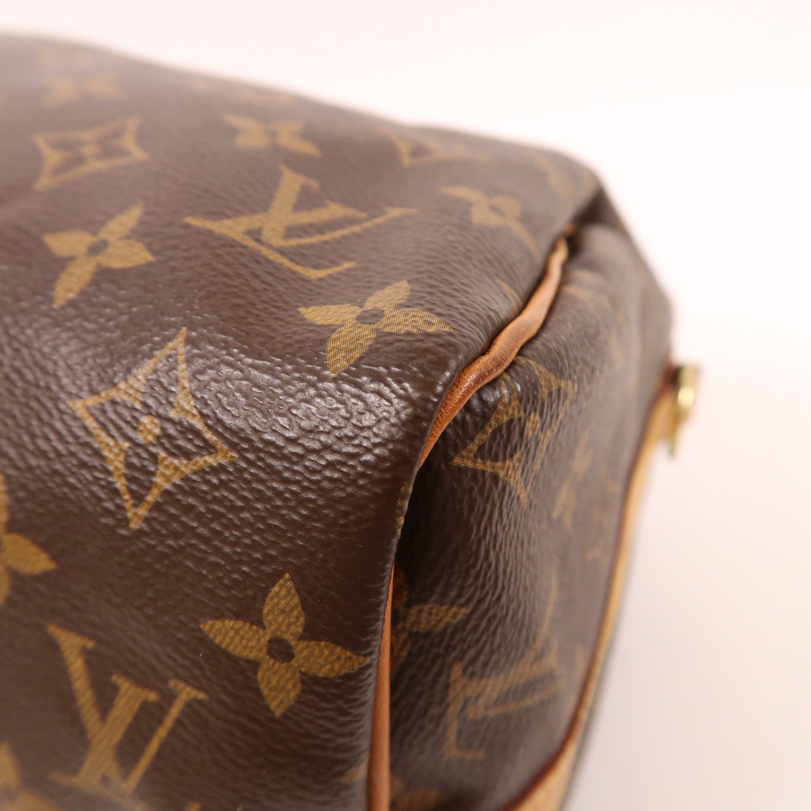 LOUIS VUITTON Monogram Speedy Bandouliere 30金扣手挽肩背兩用袋