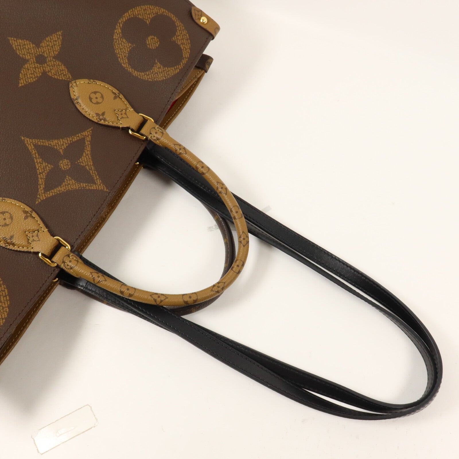 LOUIS VUITTON Monogram Giant On The Go MM手挽肩背兩用袋