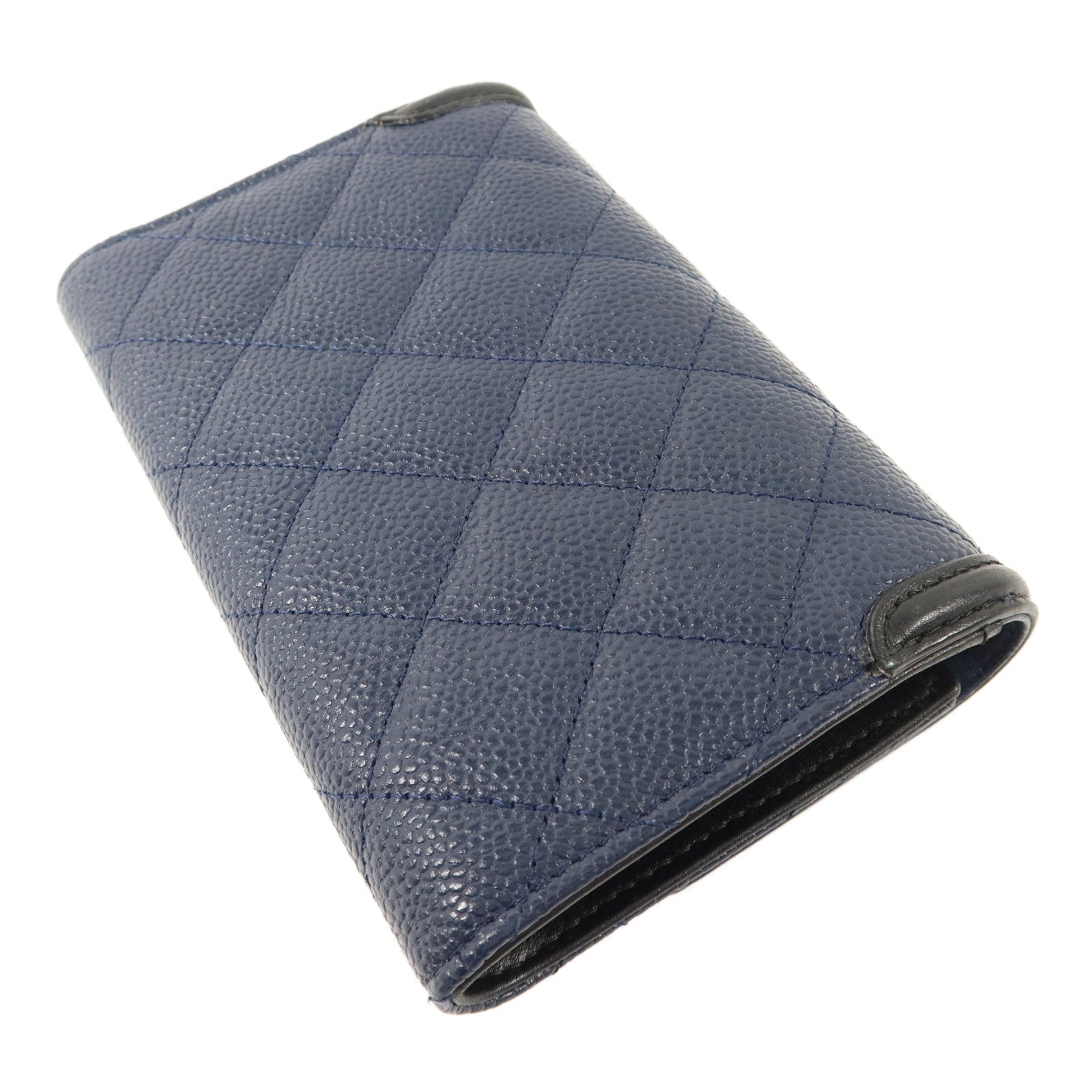 CHANEL 牛皮皮革CC Filigree Flap Wallet錢包