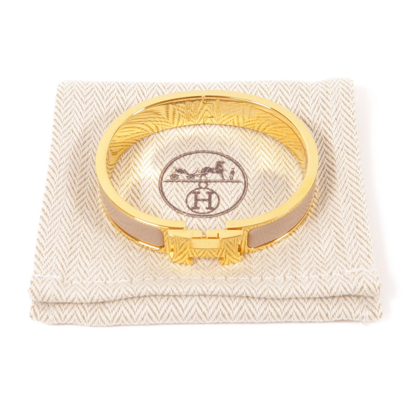 HERMES 金屬Clic H手鐲