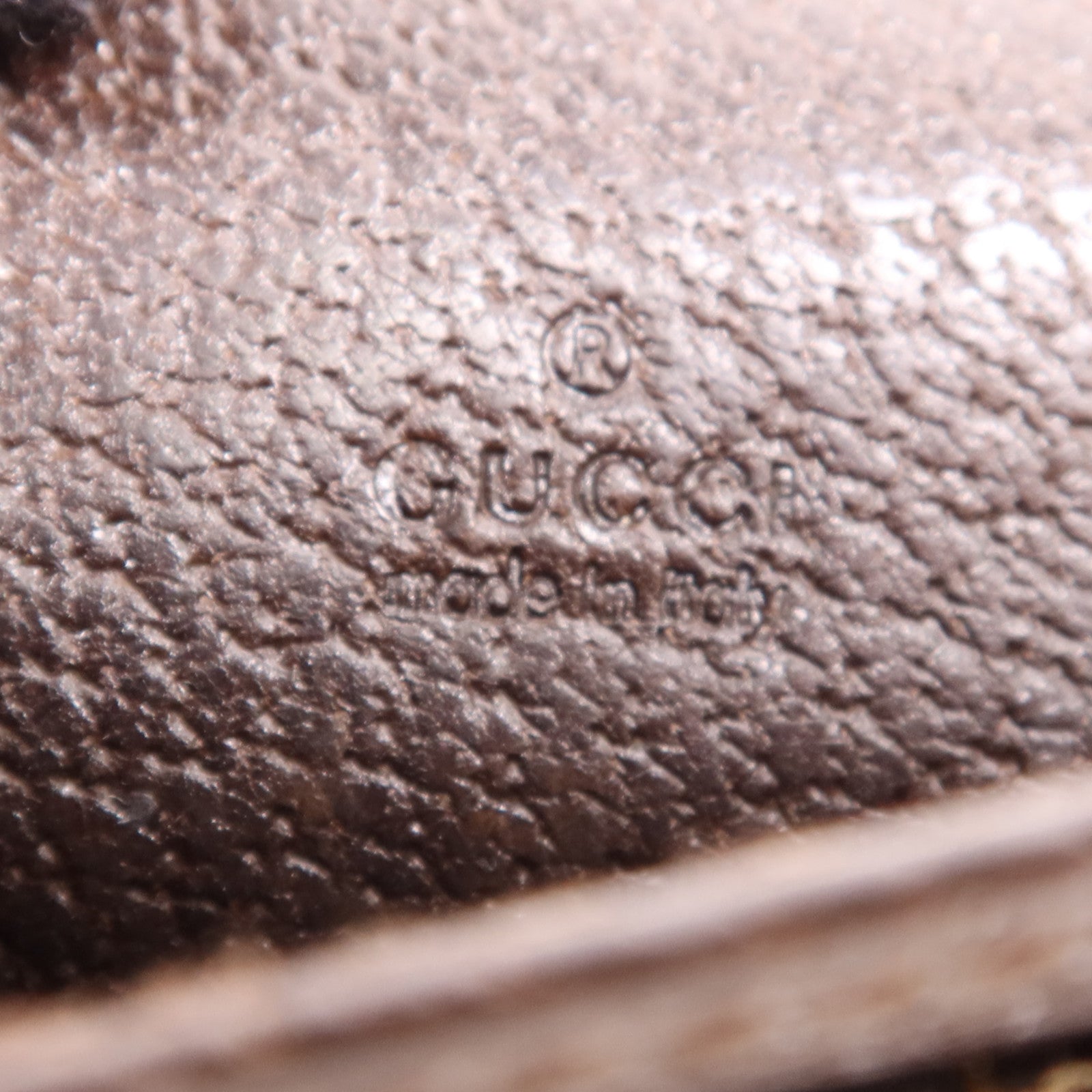 GUCCI 帆布Card Case銀扣卡片套