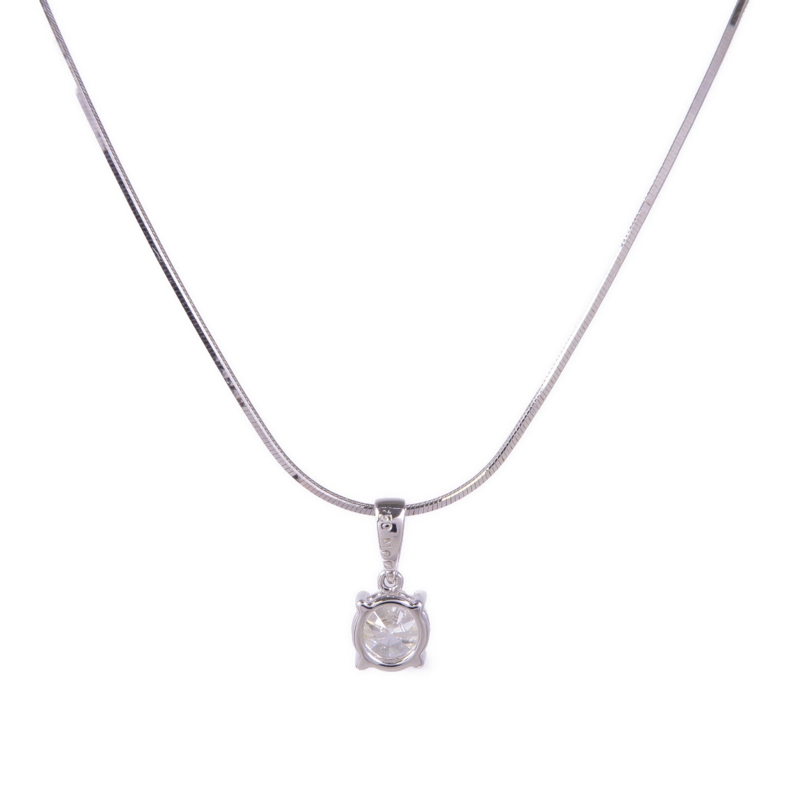 JEWELRY 18K白金Diamond Necklace鑽石項鍊