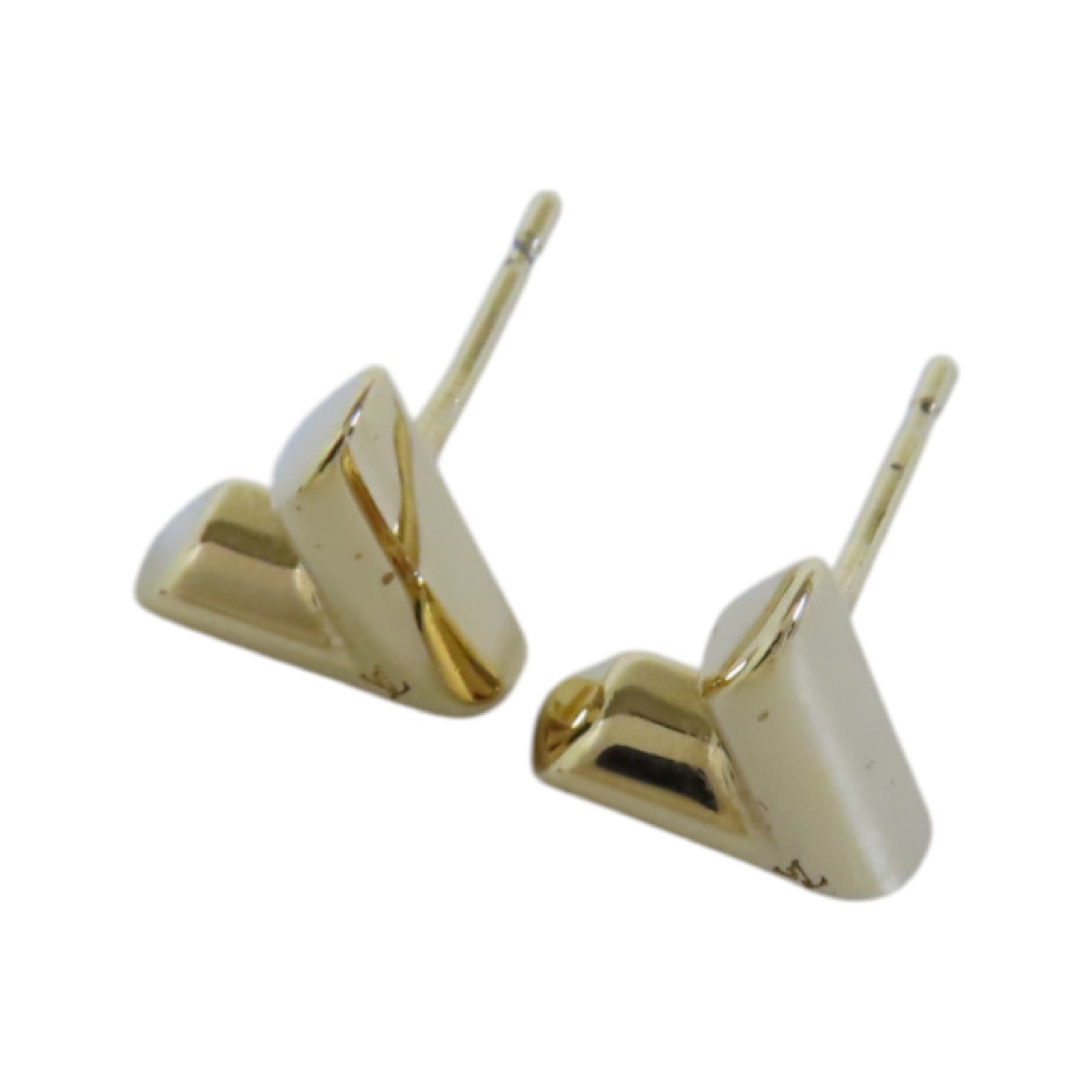 LOUIS VUITTON 金屬Essential V Earrings金扣耳環