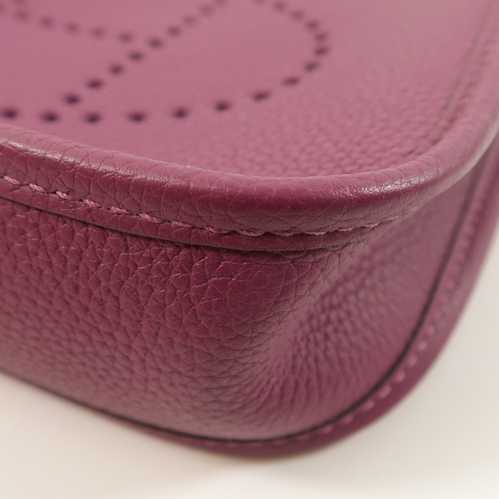 HERMES Clemence皮革Evelyne TPM金扣肩背袋Anemone
