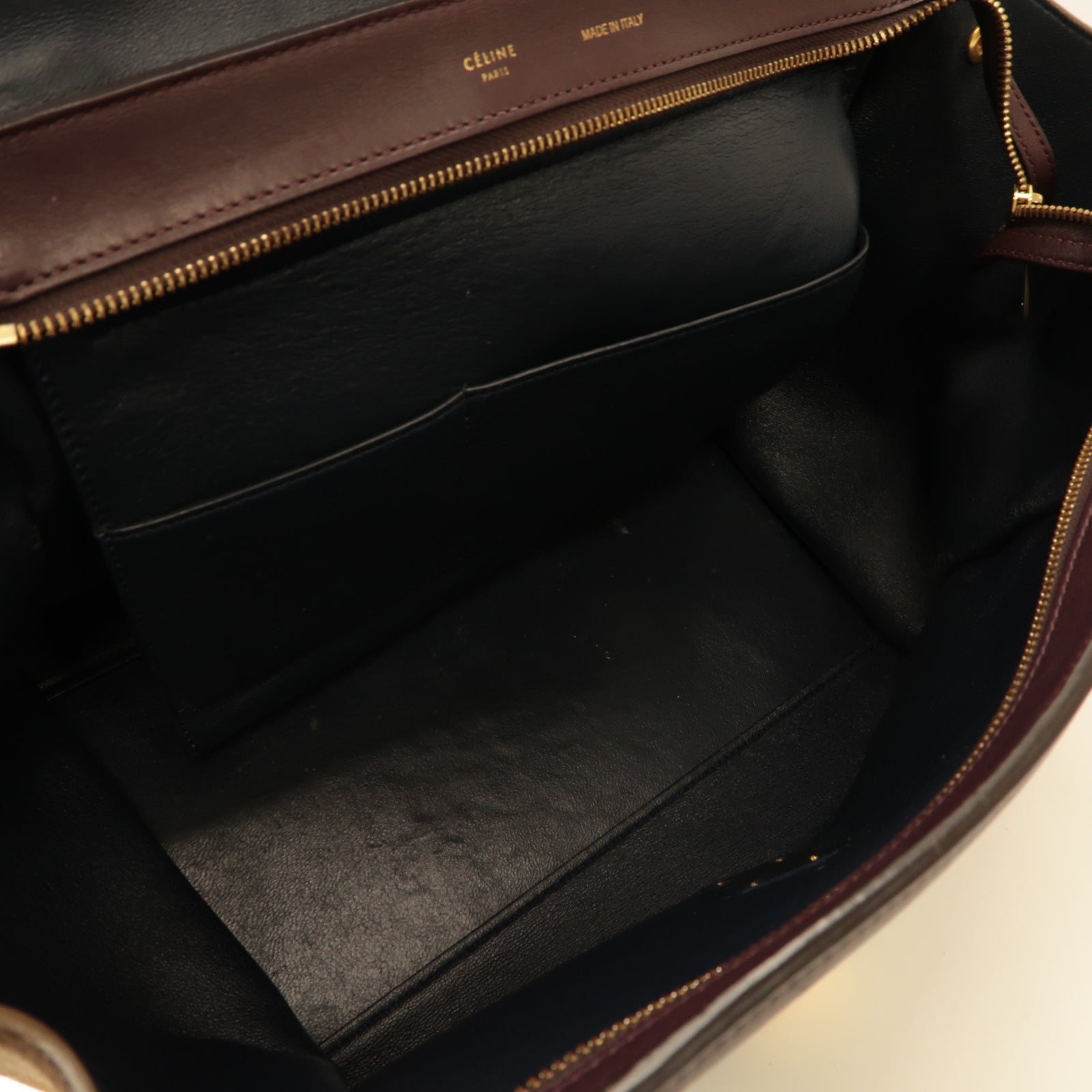 CELINE 【激減優惠】牛皮皮革/麂皮皮革Trapeze 2 Way Shoulder金扣手挽肩背兩用袋啡色/深藍色/卡其色
