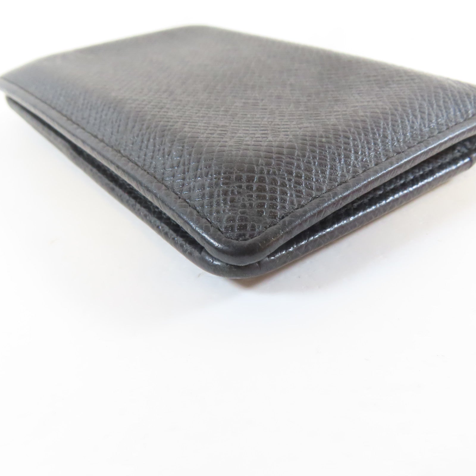 LOUIS VUITTON 【激減優惠】Taiga Card Case卡片套黑色