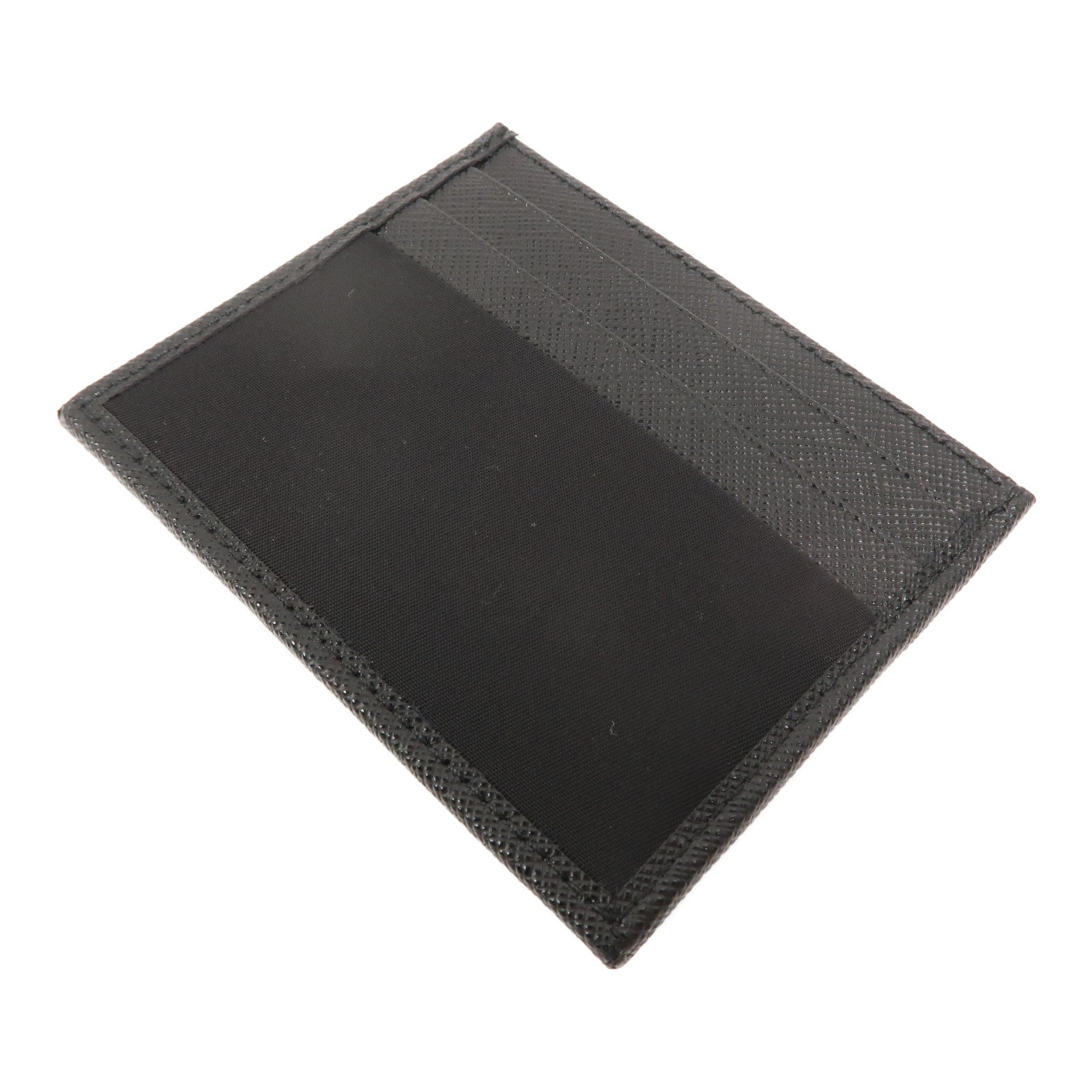 PRADA 尼龍/皮革Re-Nylon & Saffiano Leather Card Holder卡片套