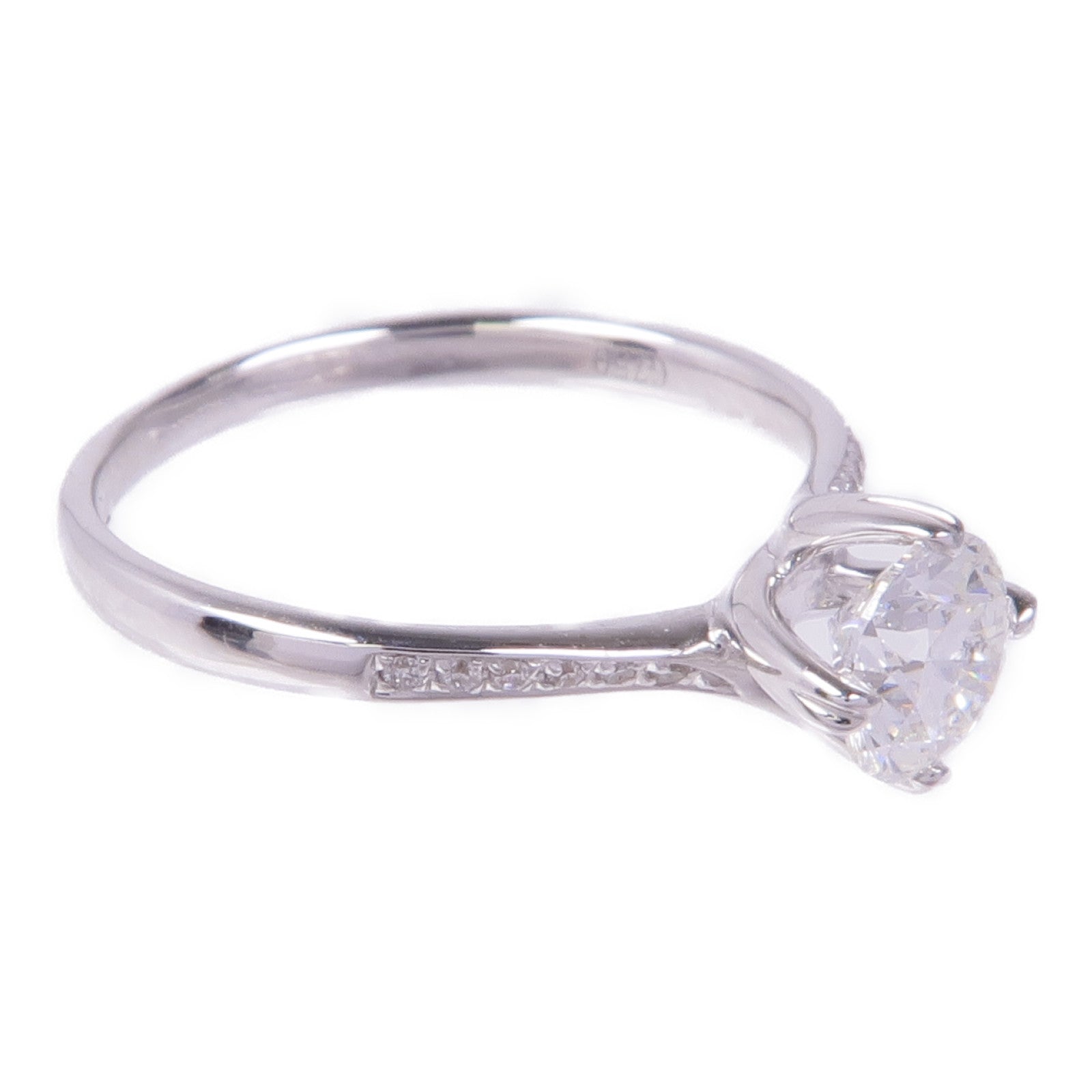 JEWELRY 18K白金Diamond Ring鑽石戒指US#4.25