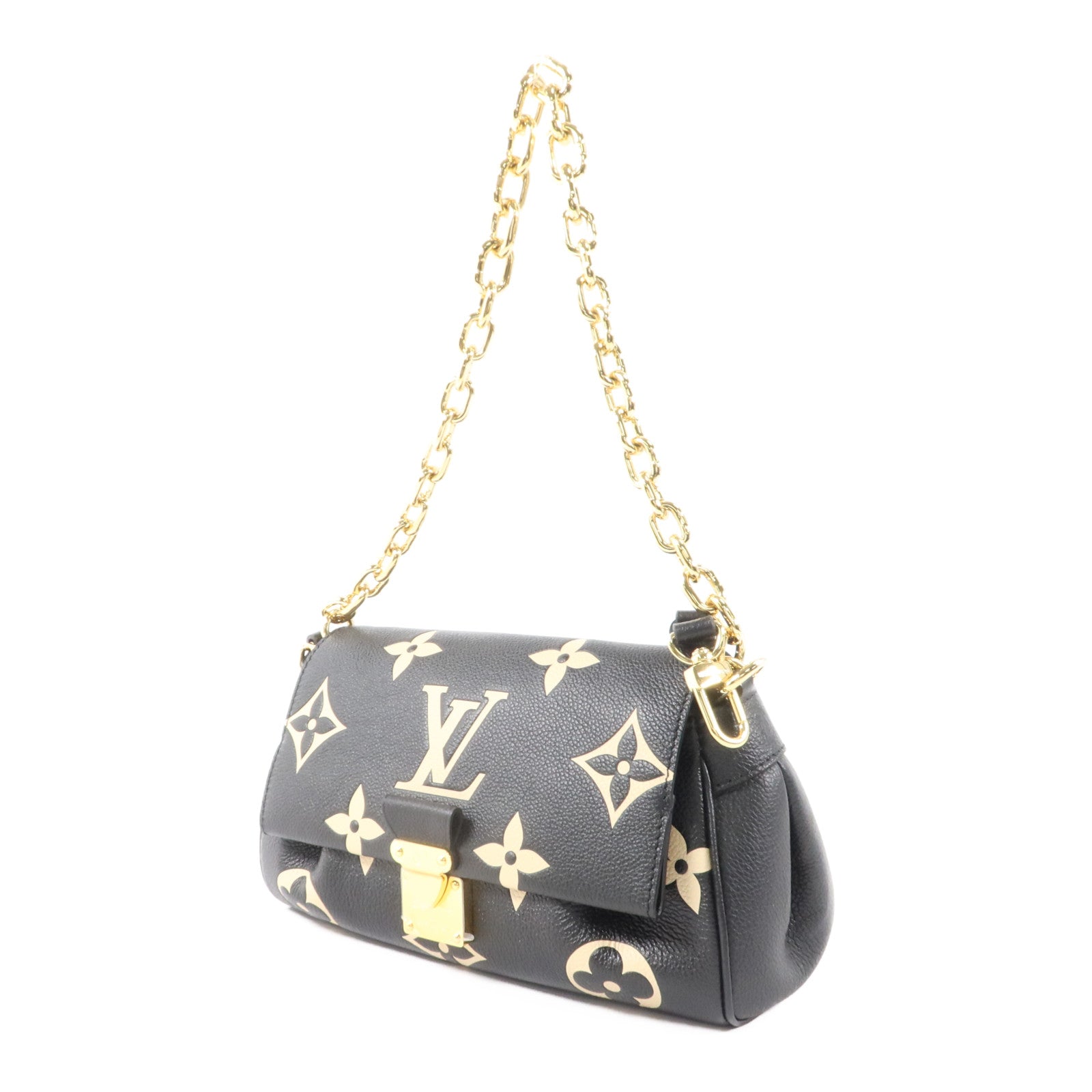 LOUIS VUITTON Monogram Empreinte Favorite手挽肩背兩用袋
