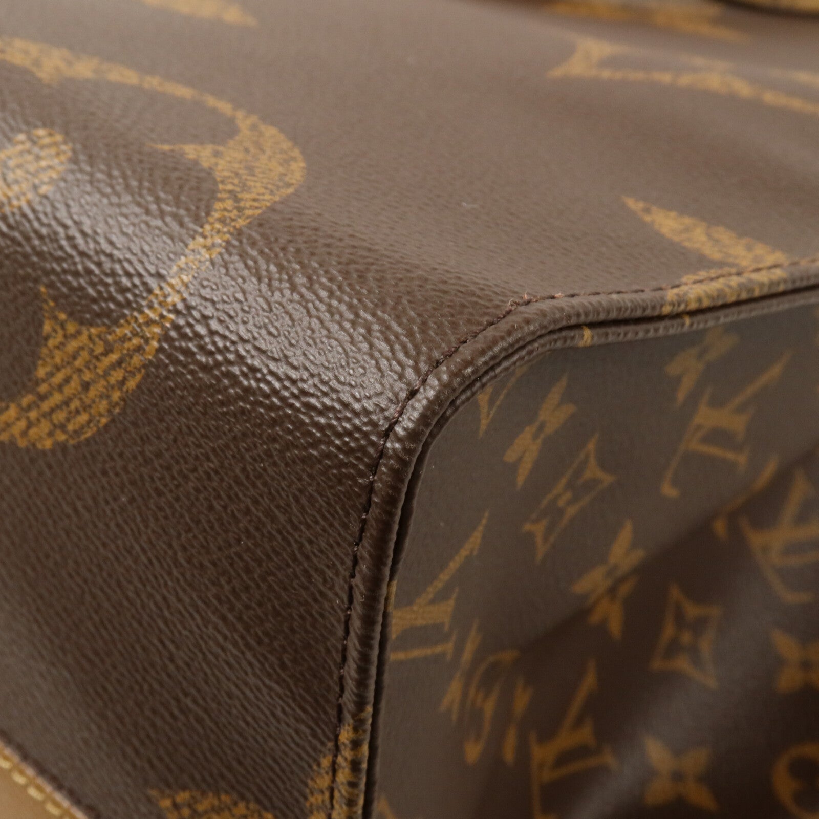 LOUIS VUITTON Monogram Giant On The Go MM手挽肩背兩用袋
