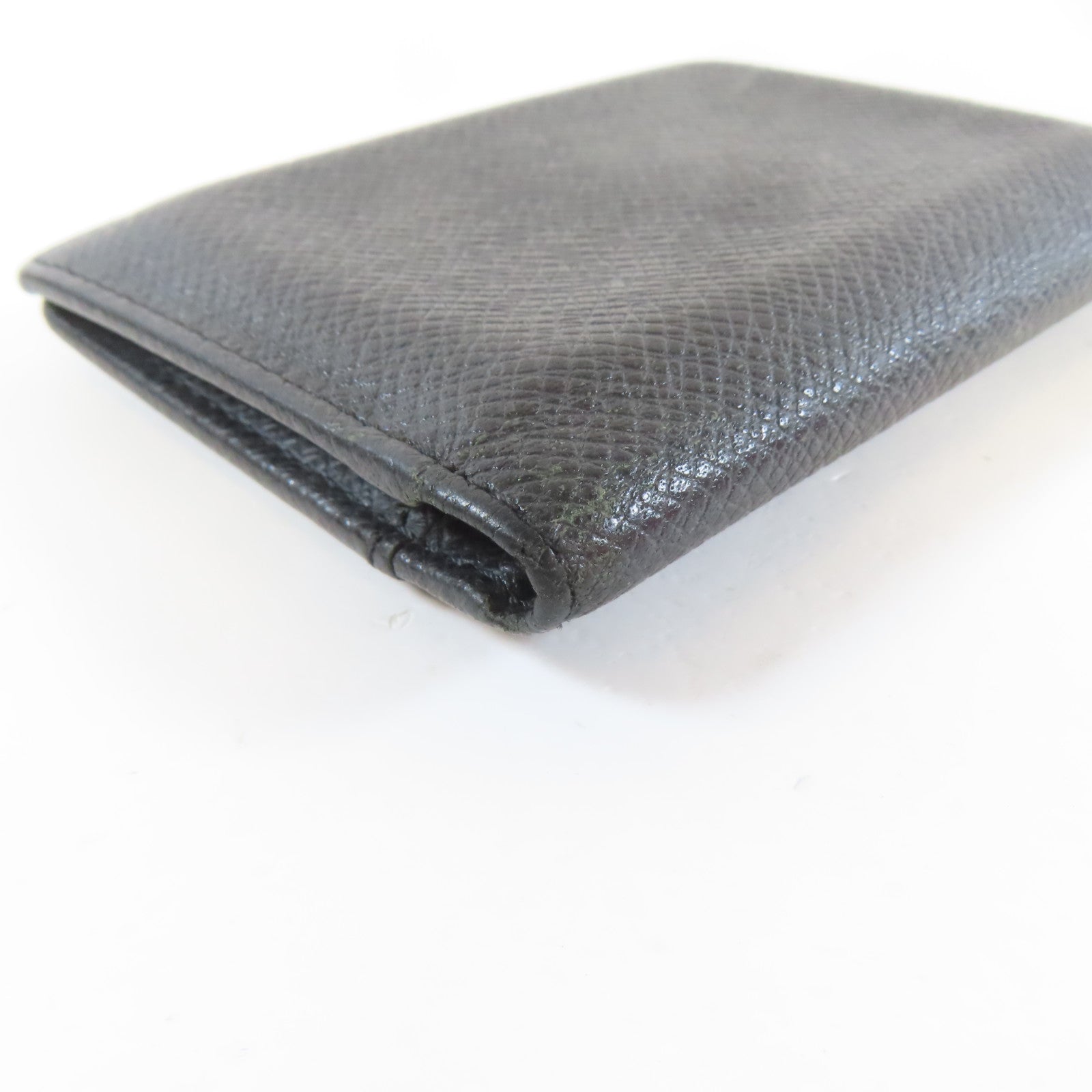 LOUIS VUITTON 【激減優惠】Taiga Card Case卡片套黑色