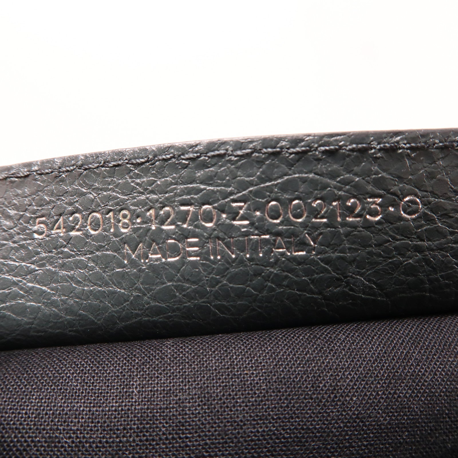 BALENCIAGA 【清倉大減價】牛皮皮革Cabas XS銀扣手挽肩背兩用袋灰色