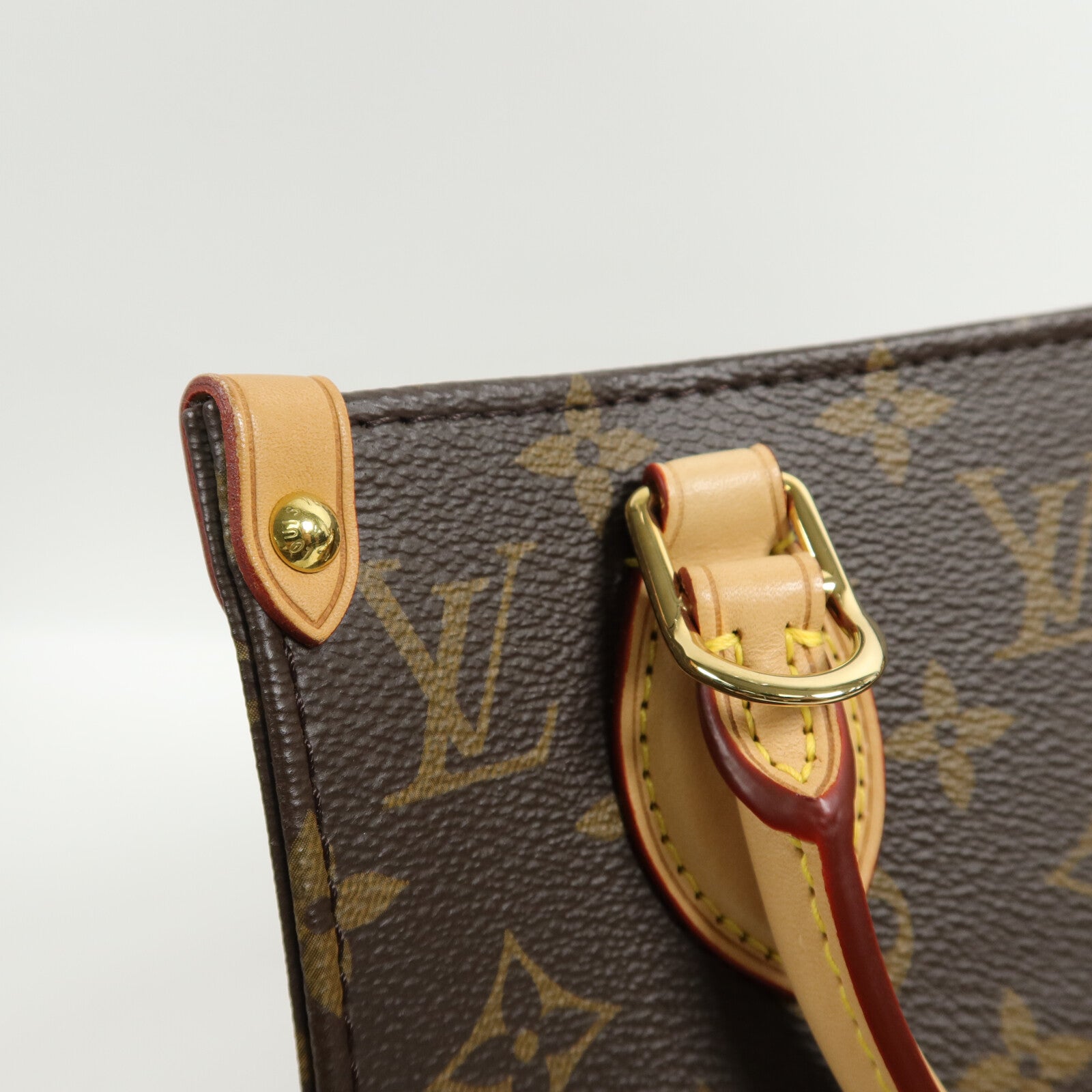 LOUIS VUITTON Monogram Sac Plat BB手挽肩背兩用袋