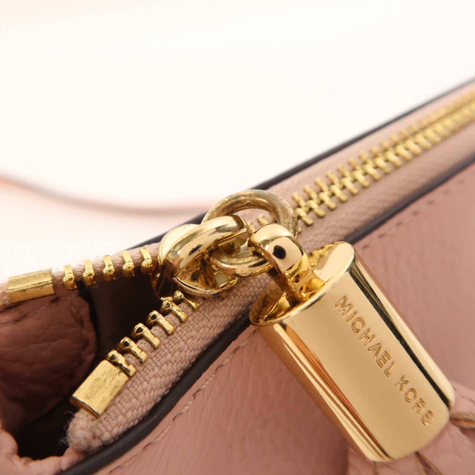 Michael Kors 【激減優惠】牛皮皮革Shoulder Bag金扣肩背袋