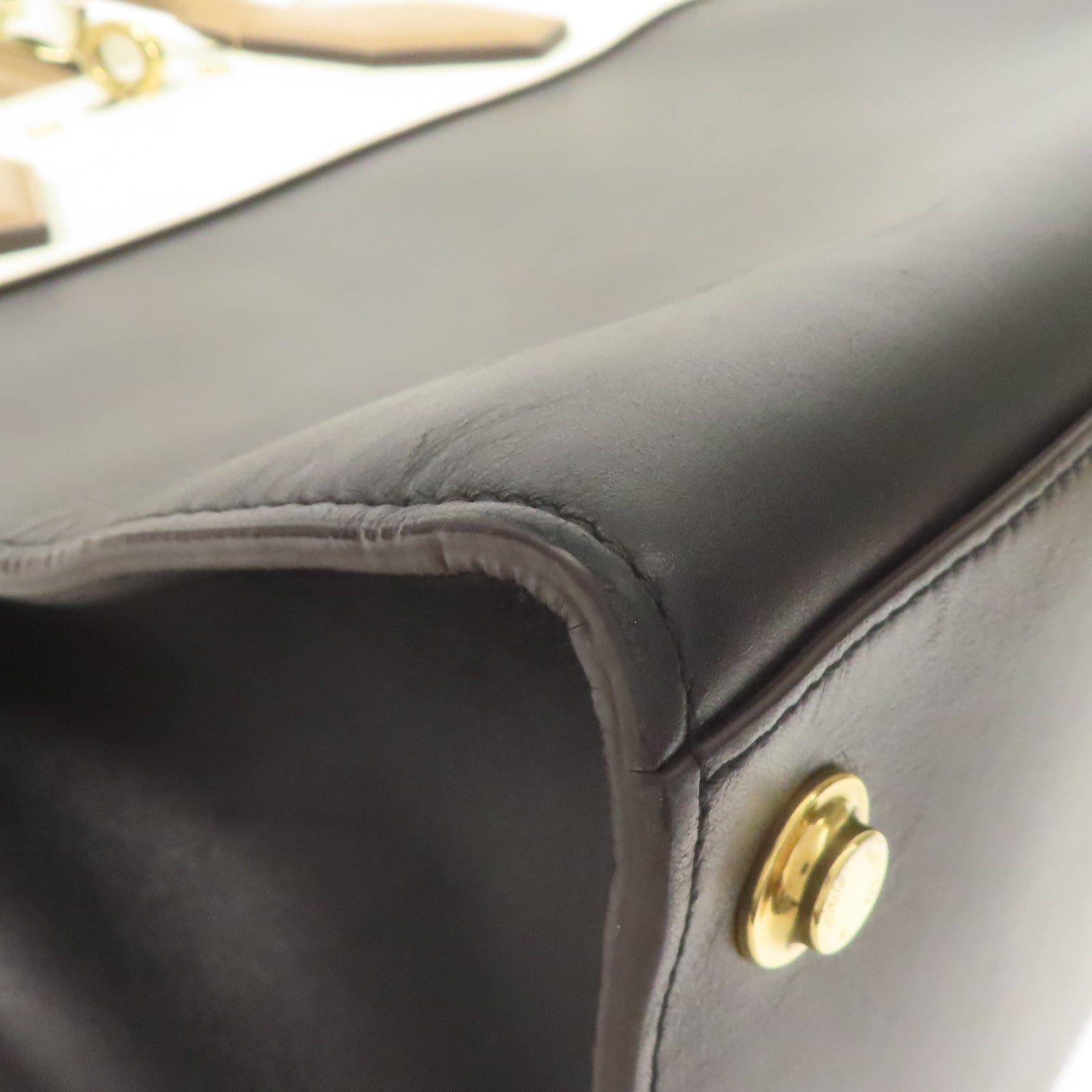 LOUIS VUITTON LV GHW City Steamer 2way Shoulder Bag M53072 CalfSkin Leather