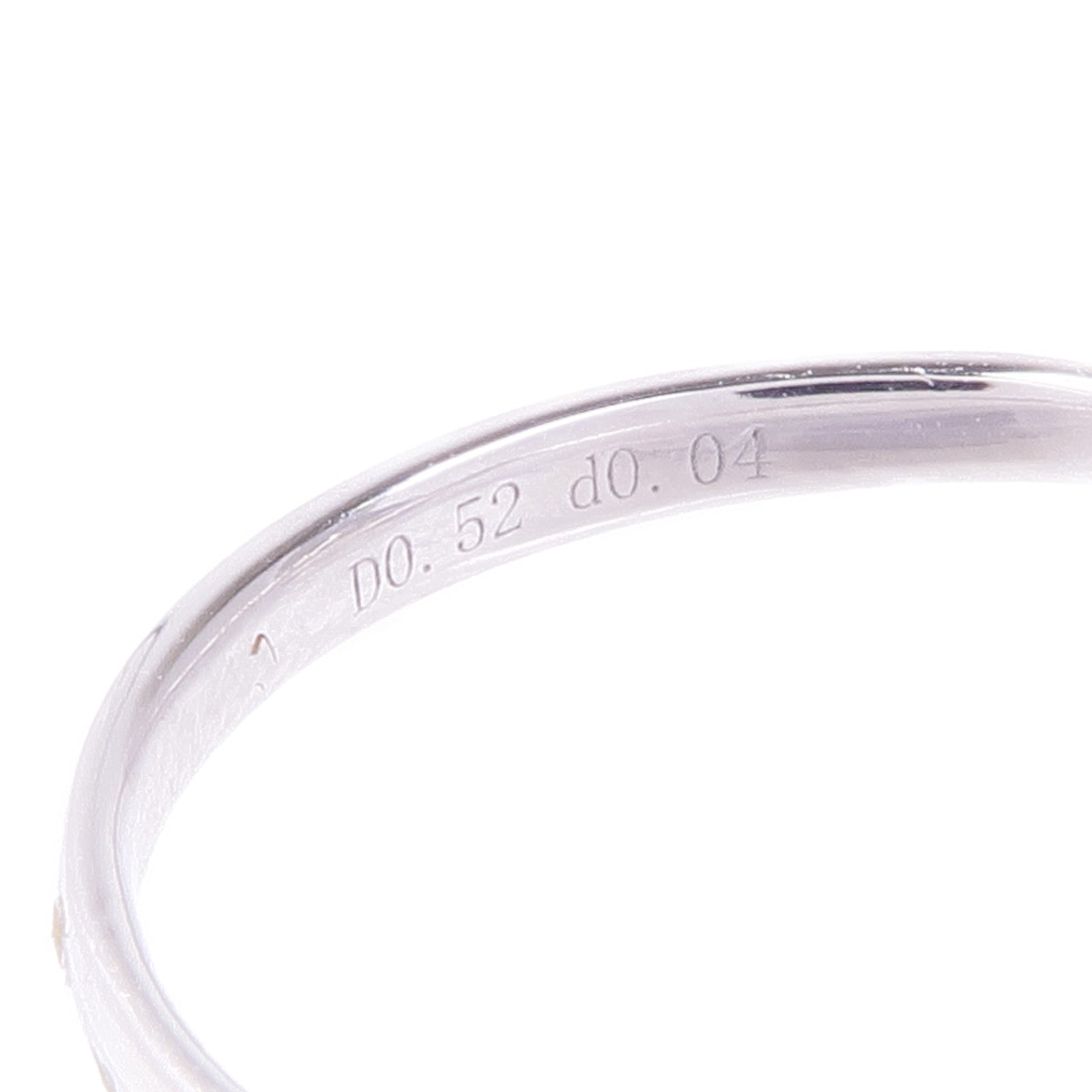 JEWELRY 18K白金Diamond Ring鑽石戒指US#4.25