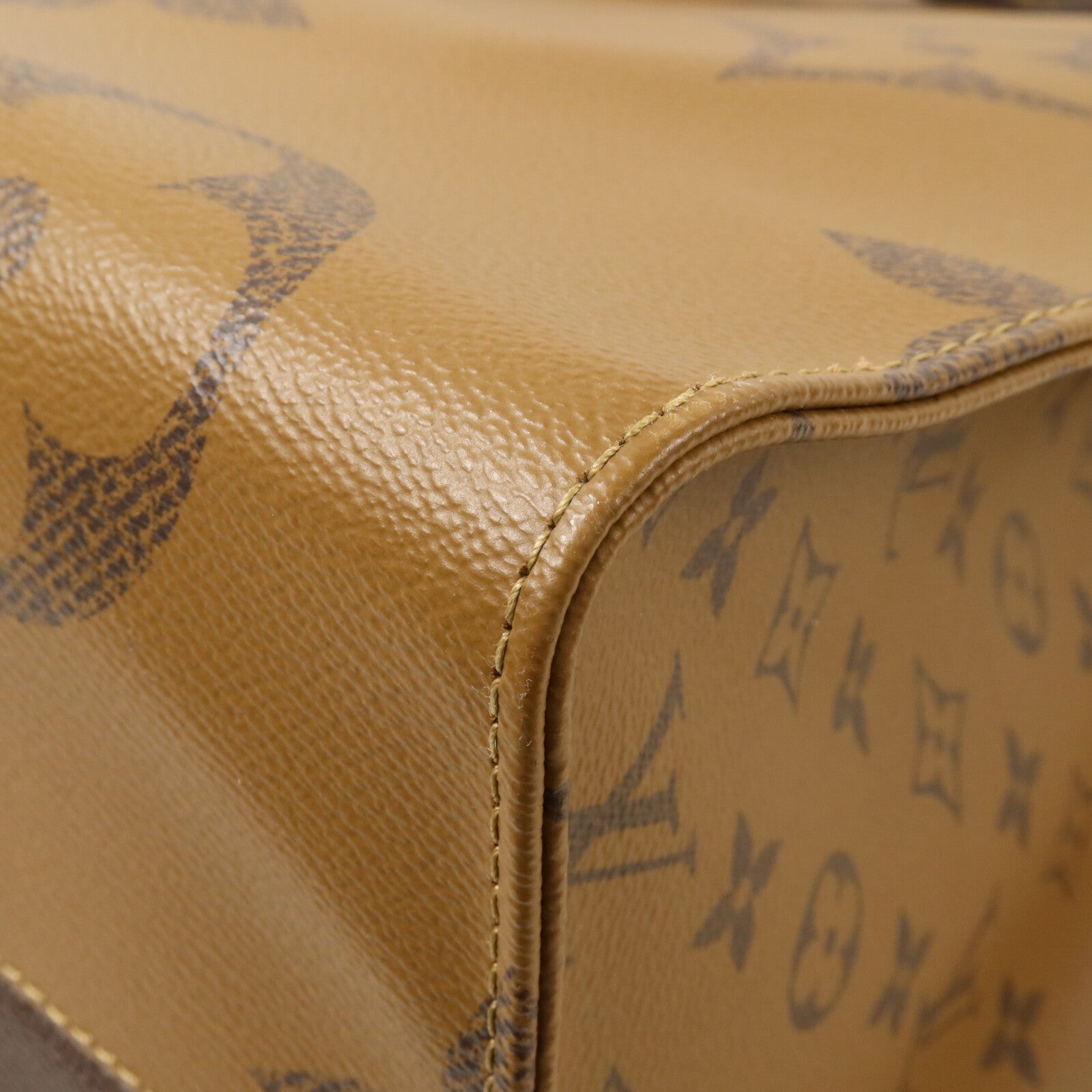 LOUIS VUITTON Monogram Giant On The Go MM手挽肩背兩用袋