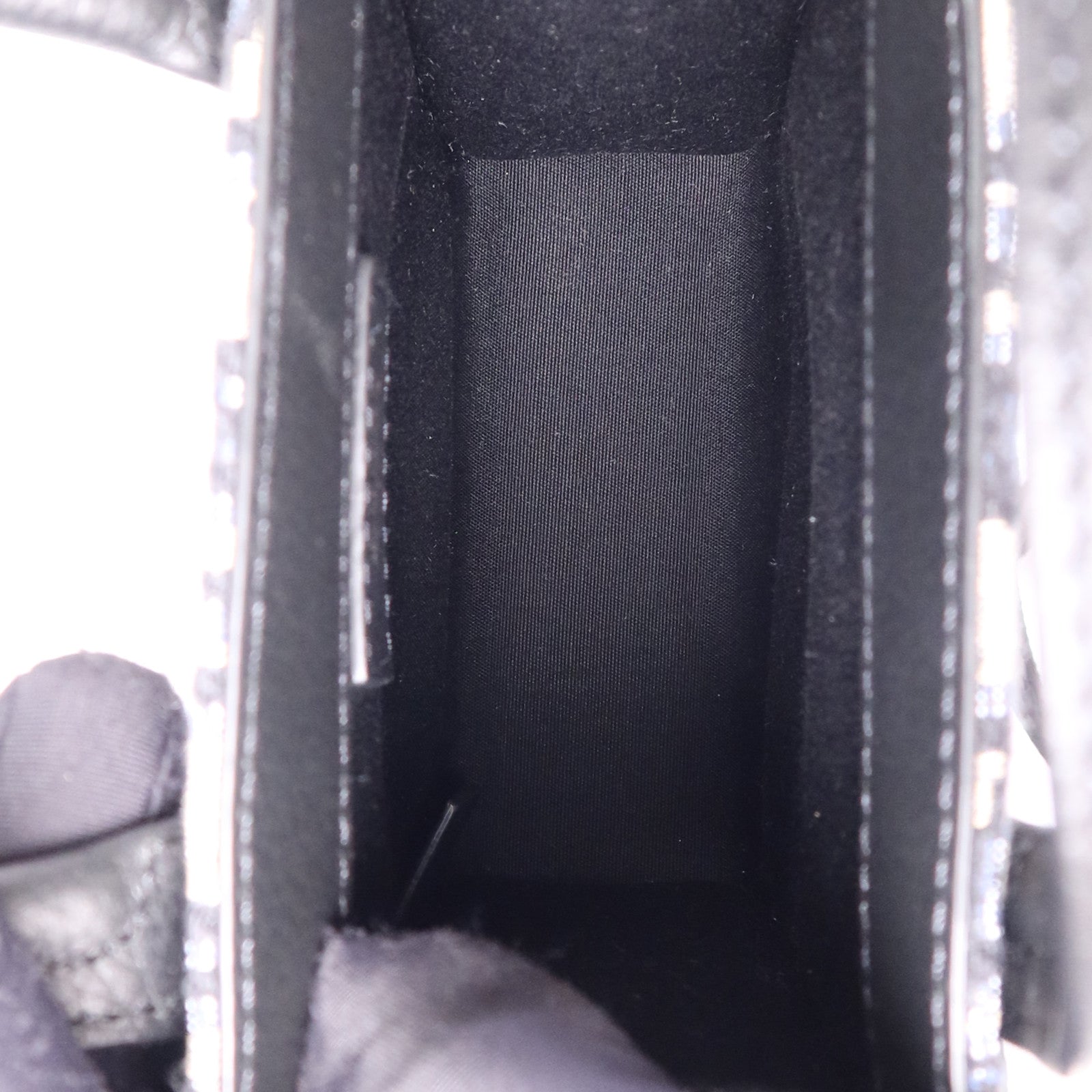 Dior 【激減優惠】帆布/牛皮皮革Safari Shoulder銀扣肩背袋