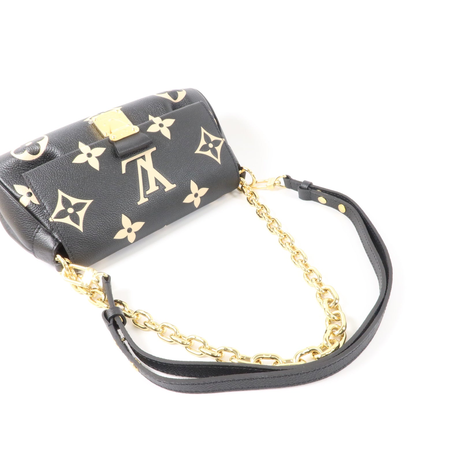 LOUIS VUITTON Monogram Empreinte Favorite手挽肩背兩用袋