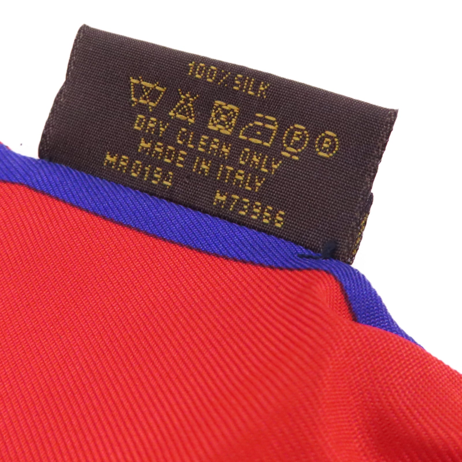 LOUIS VUITTON 絲質Band Trunks Monogram Scarf絲巾紅色/彩色