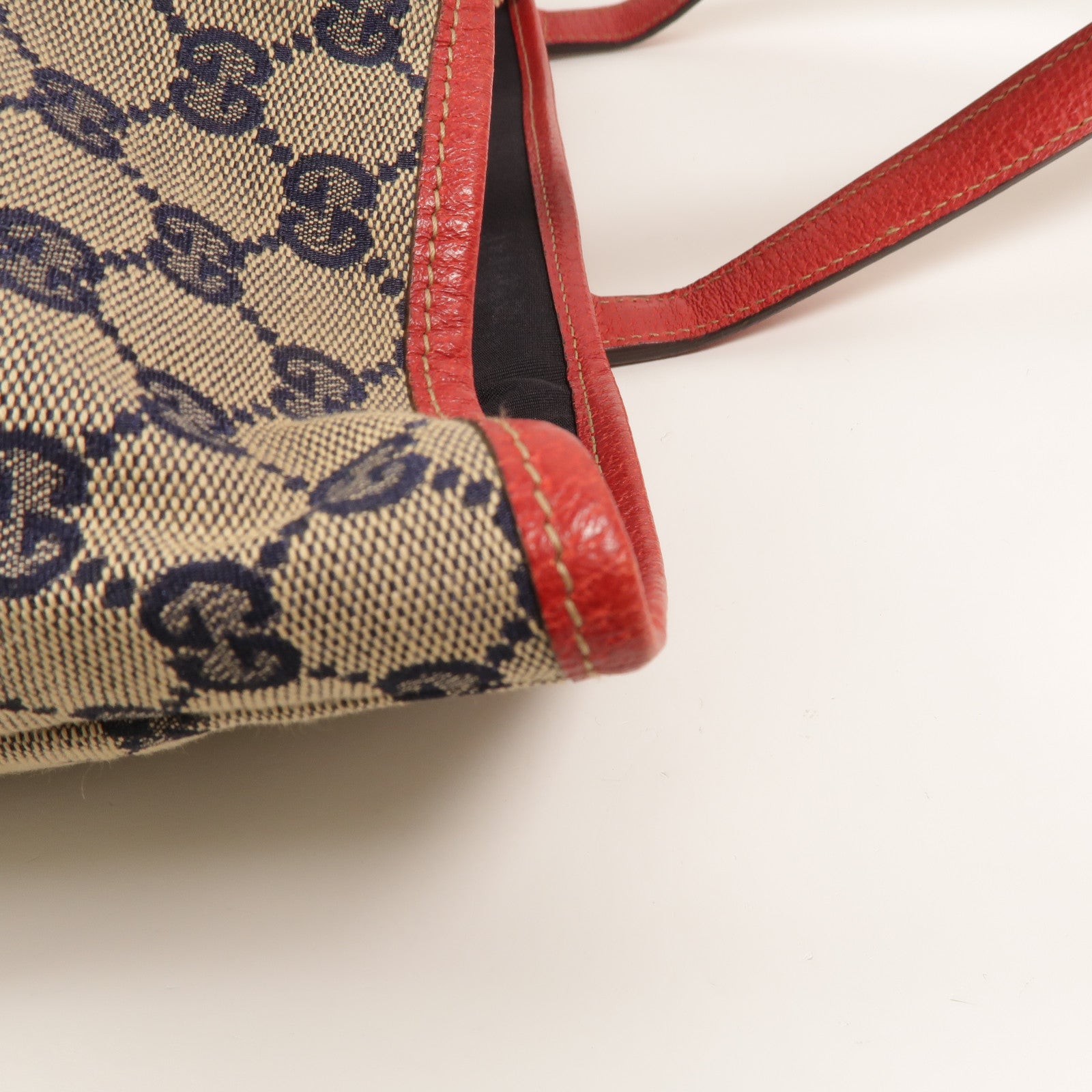 GUCCI 帆布Sherry Line肩背袋