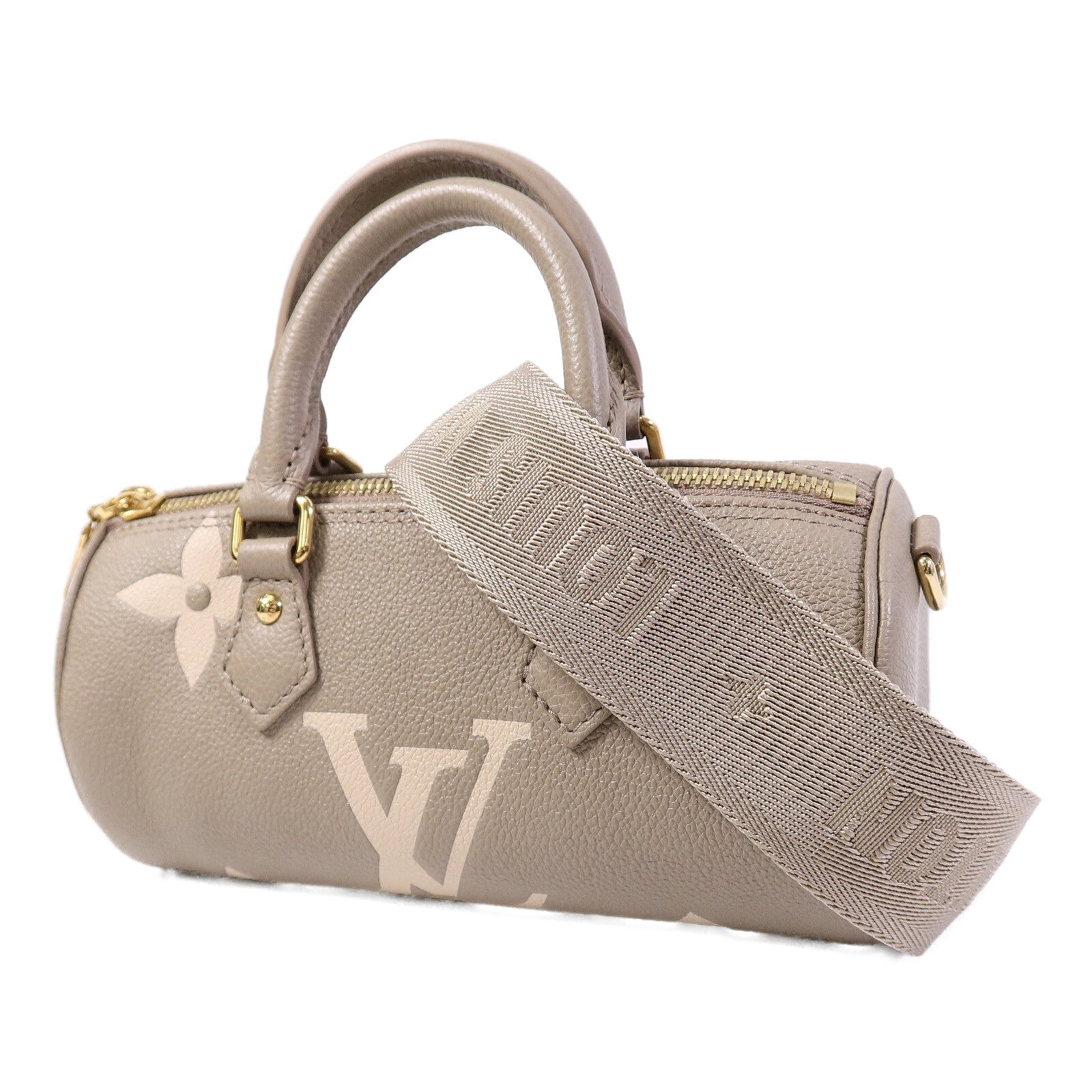 LOUIS VUITTON Monogram Empreinte Papillon BB手挽肩背兩用袋