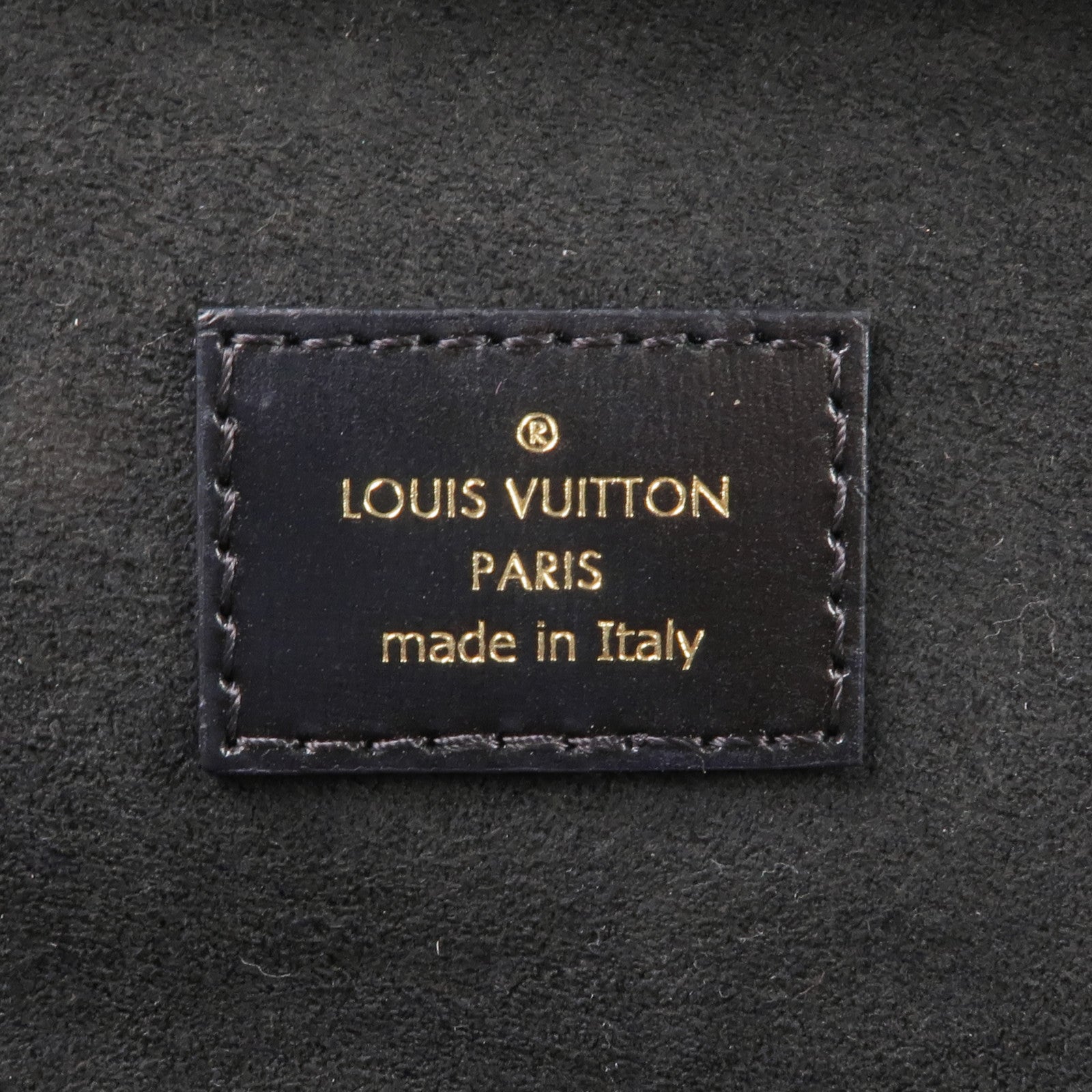LOUIS VUITTON Monogram/Monogram Reverse Vanity PM金扣手挽肩背兩用袋棕色