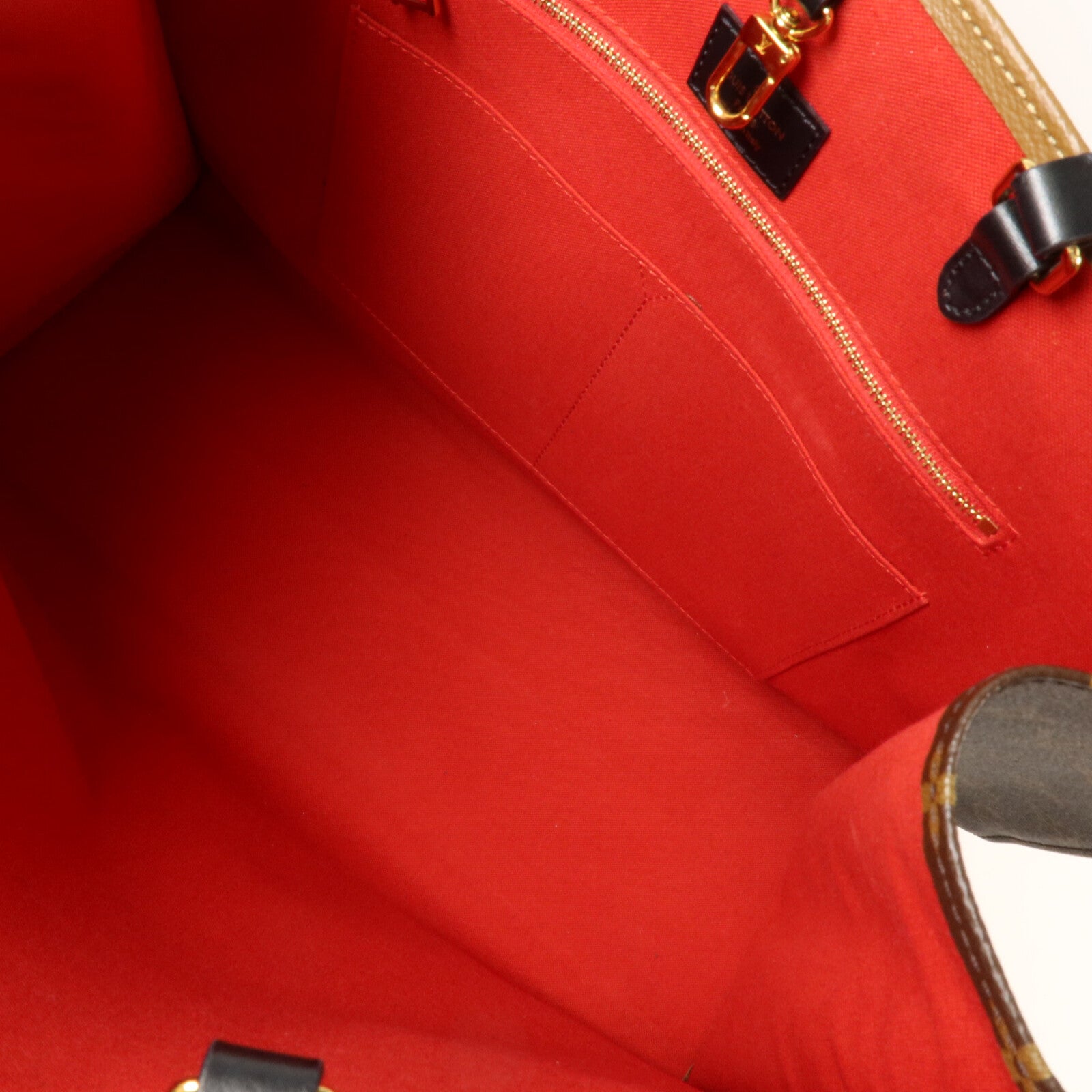 LOUIS VUITTON Monogram Giant On The Go MM手挽肩背兩用袋