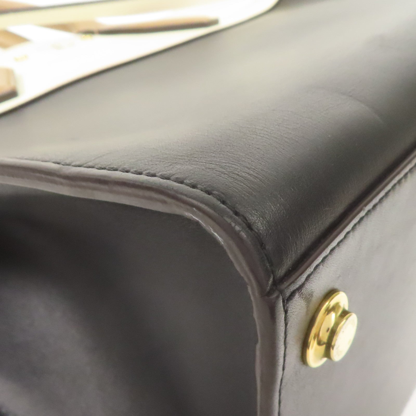 LOUIS VUITTON 牛皮皮革City Steamer金扣手挽肩背兩用袋