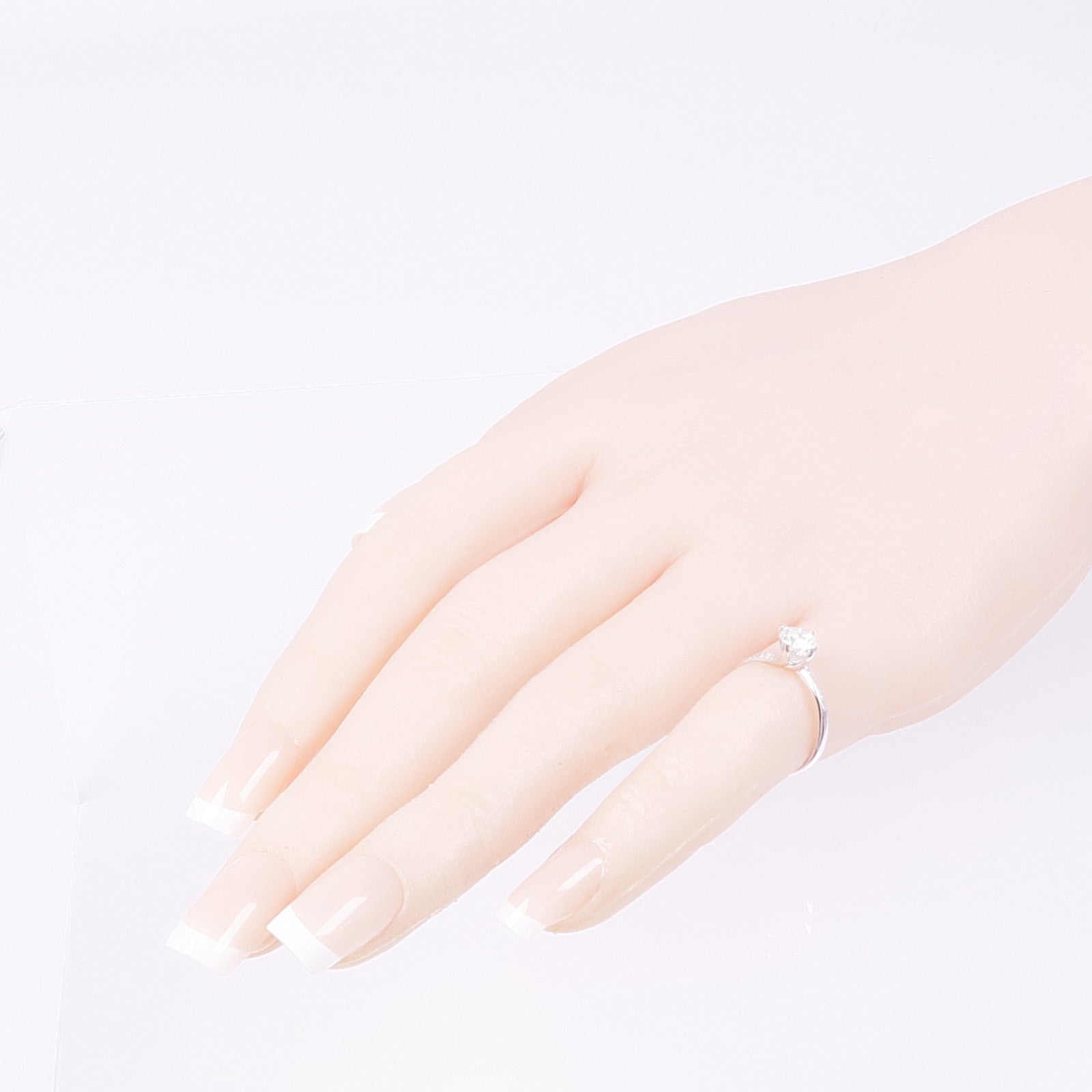 JEWELRY 18K白金Diamond Ring鑽石戒指US#4.25