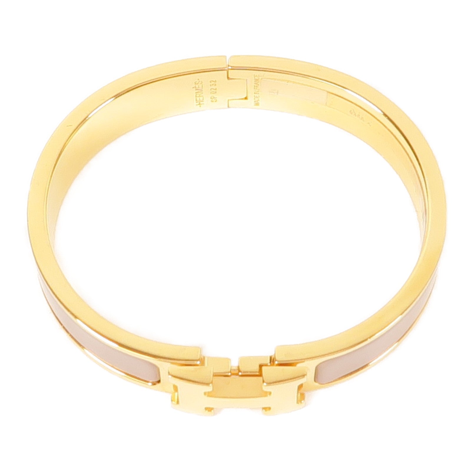 HERMES 金屬Clic H手鐲